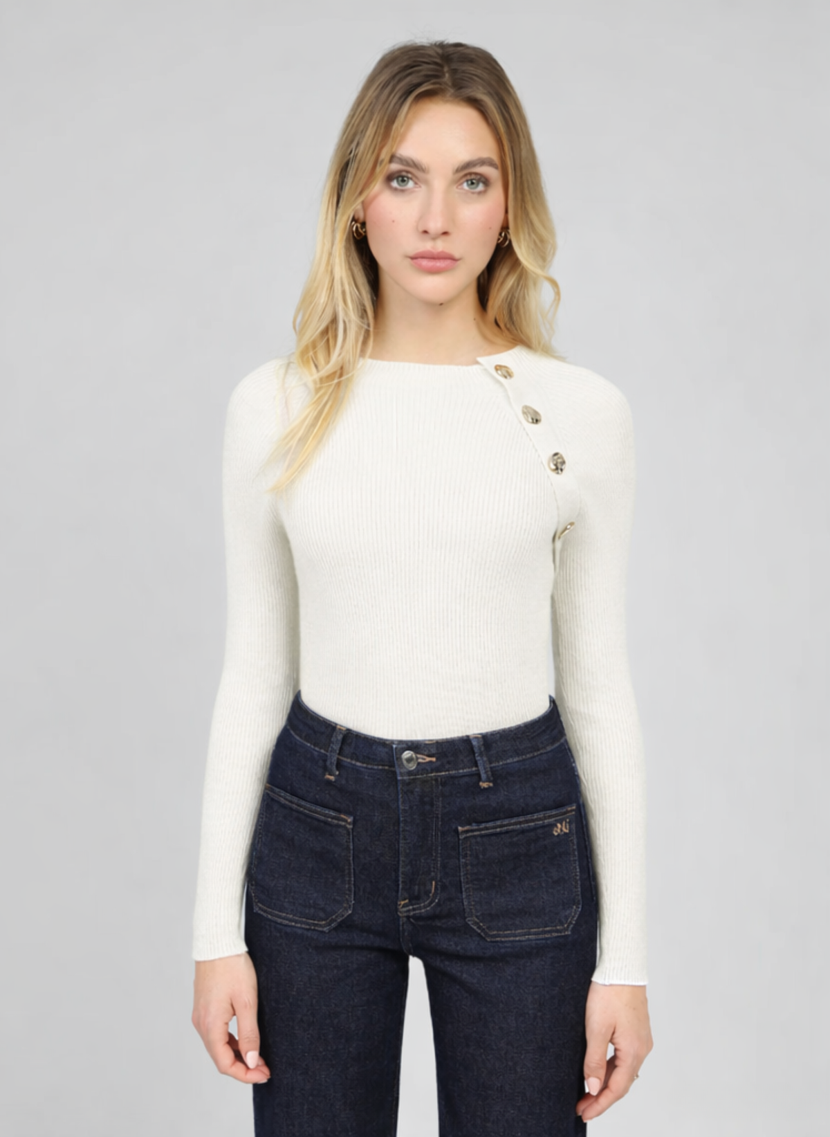 PULL NASTINE ecru