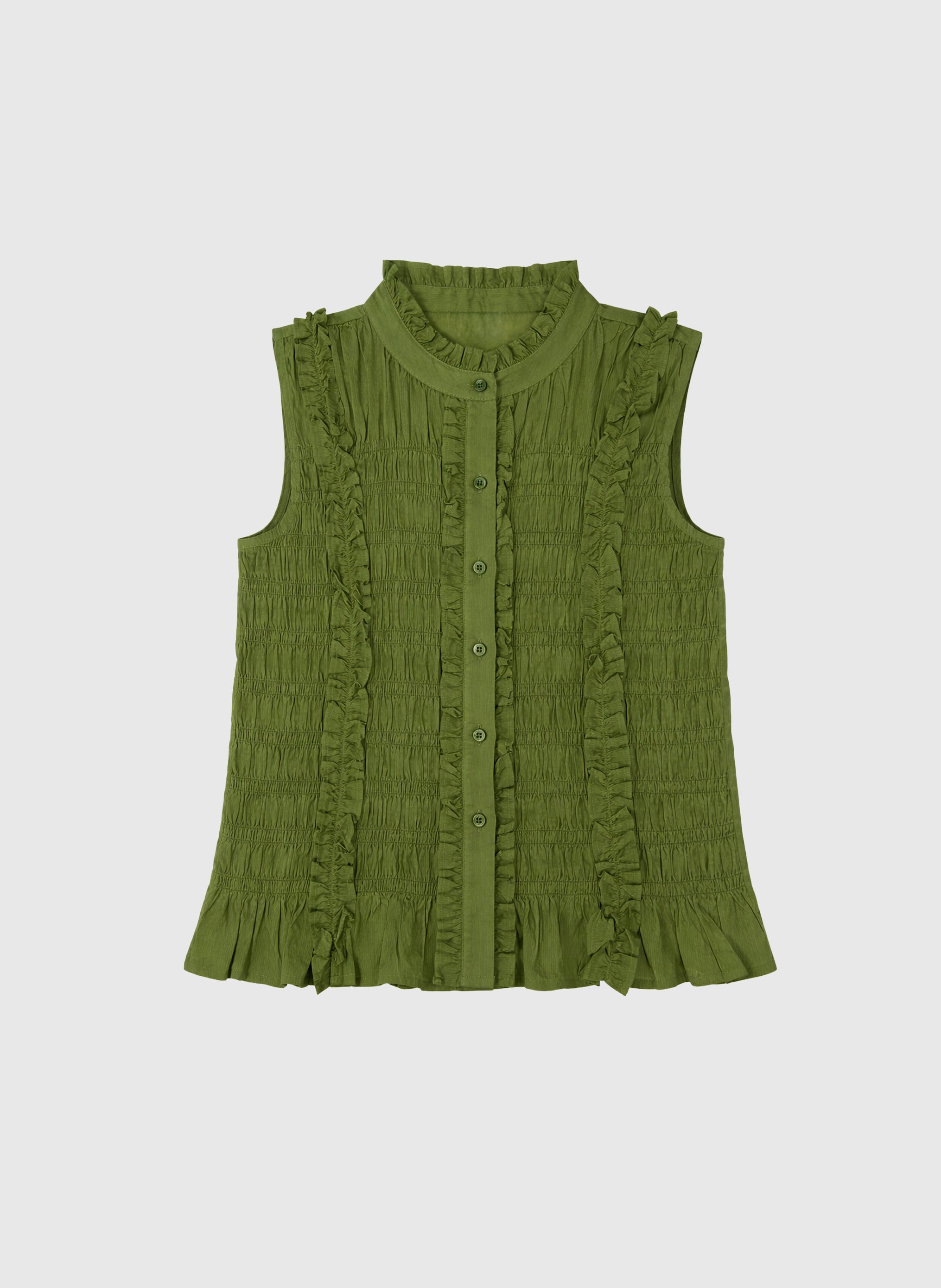 CHEMISE SLOANE vert
