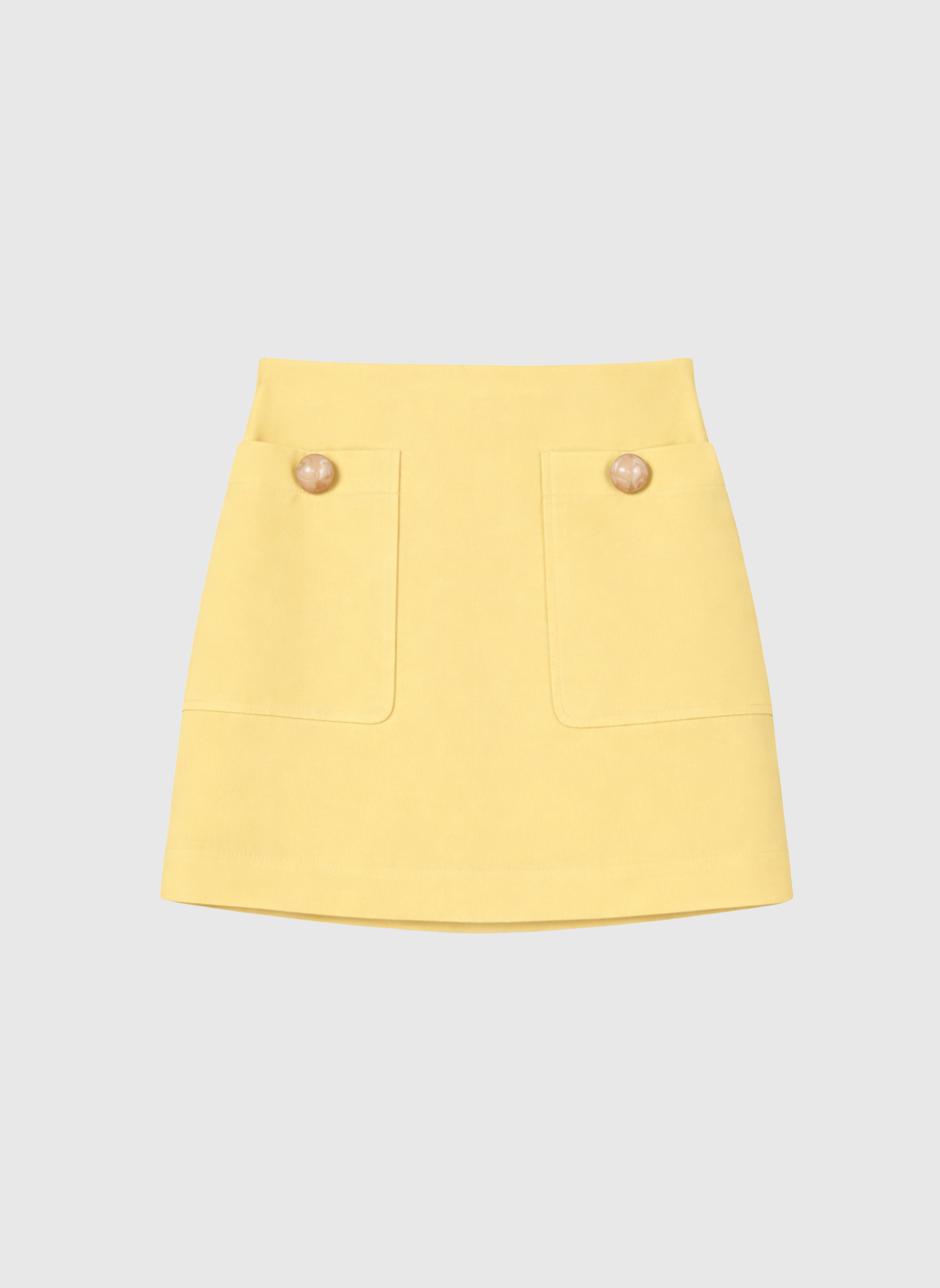 JUPE COURTE GILMANA paille