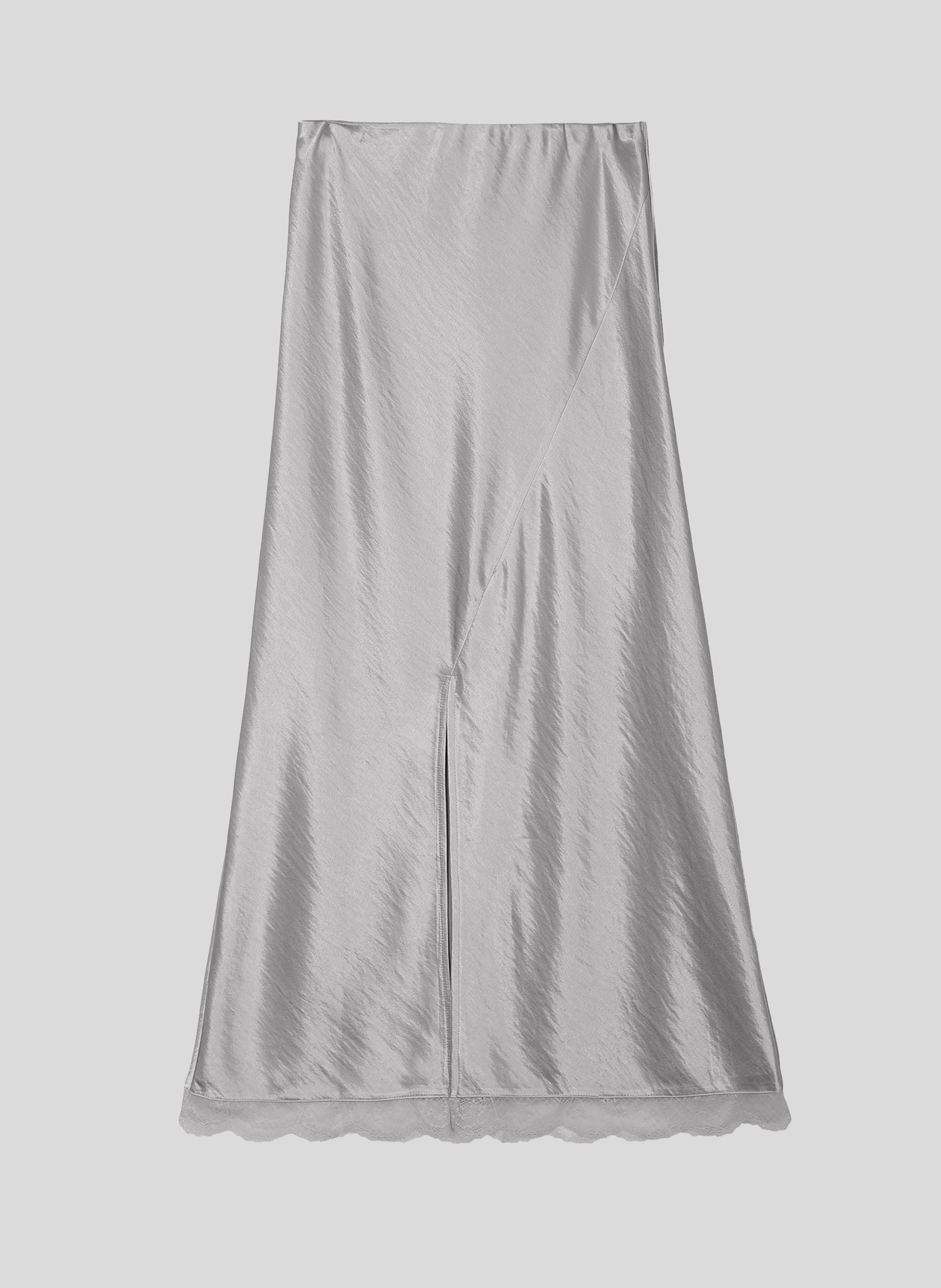 JUPE LONGUE JULIATA silver