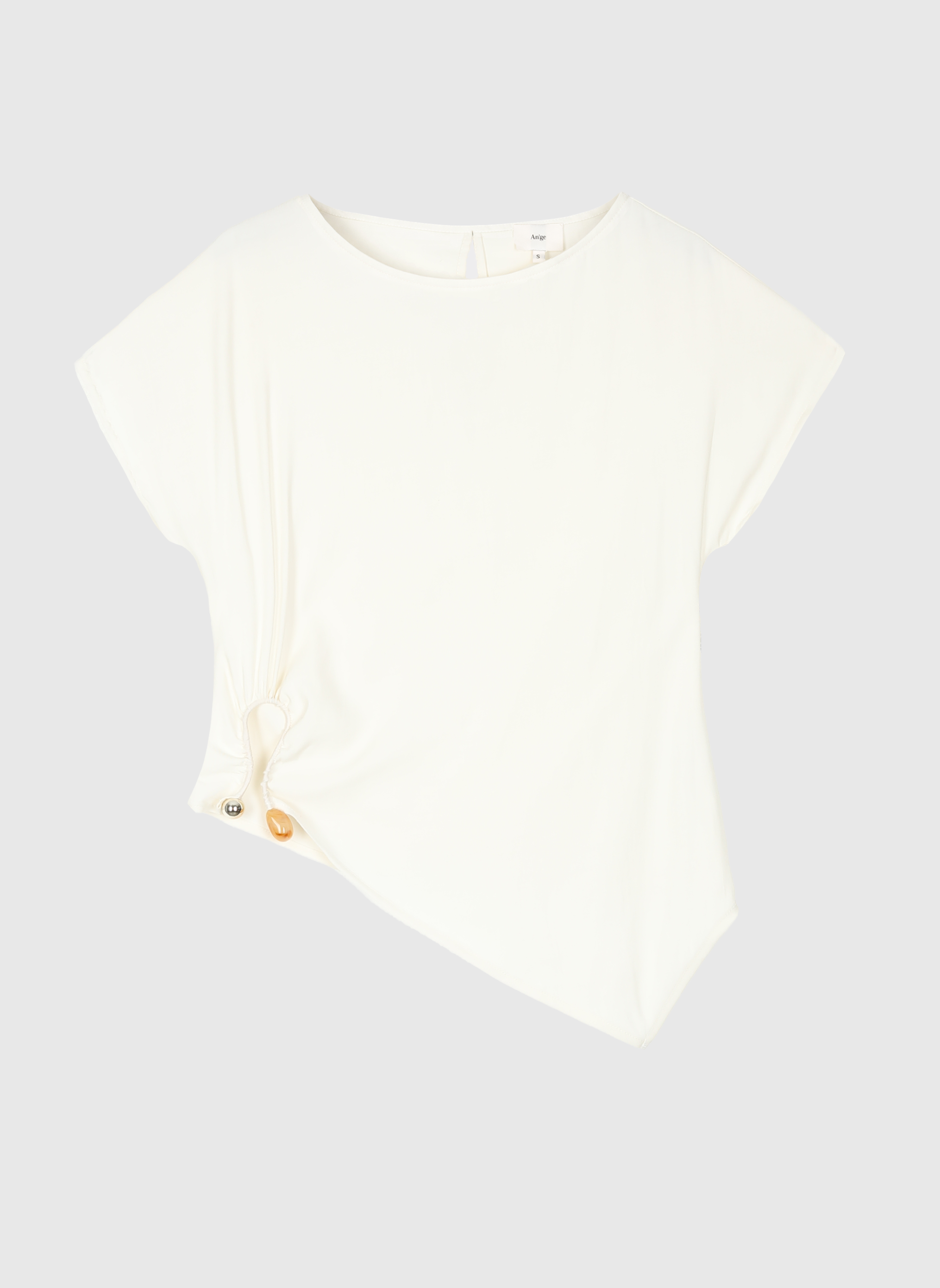 TOP KOLINA blanc casse