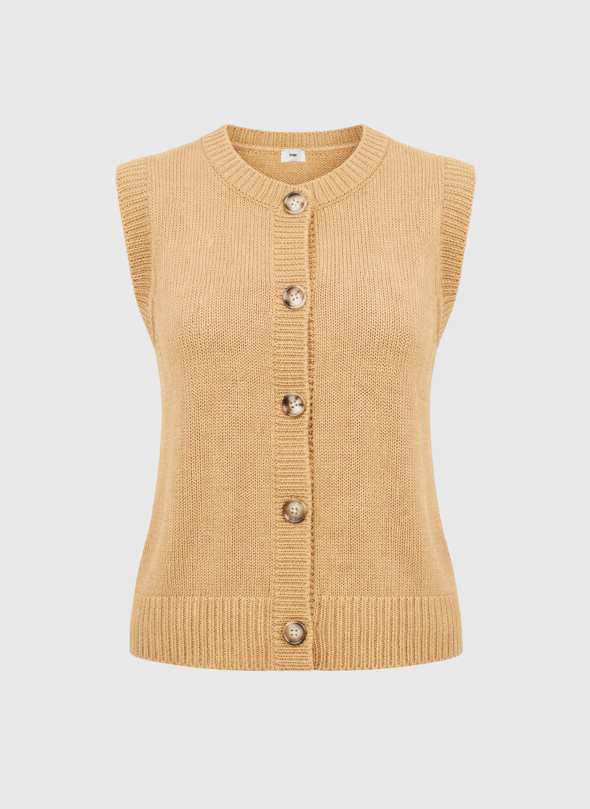 GILET LEVIONA beige