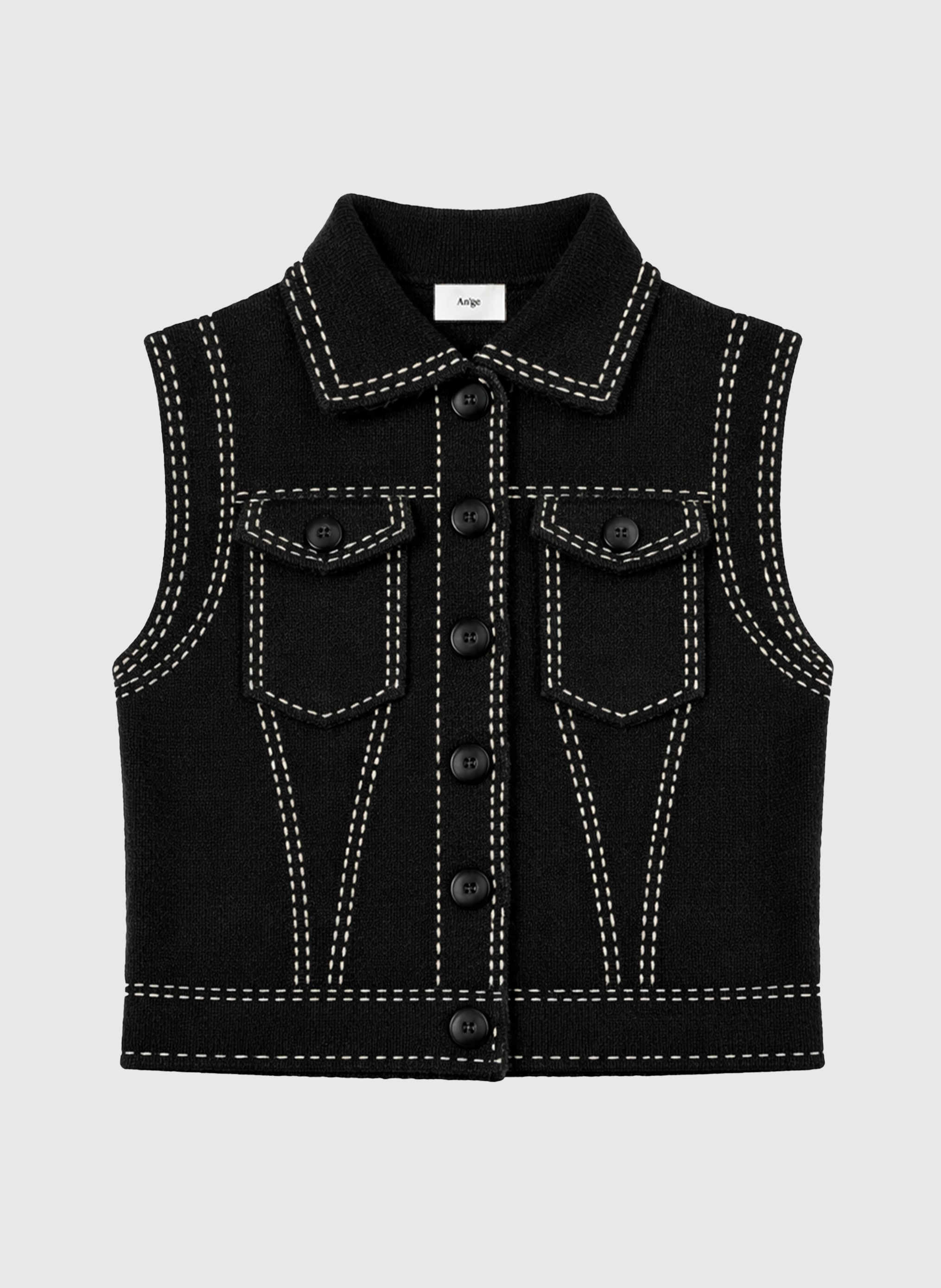 GILET LEWAYNE noir