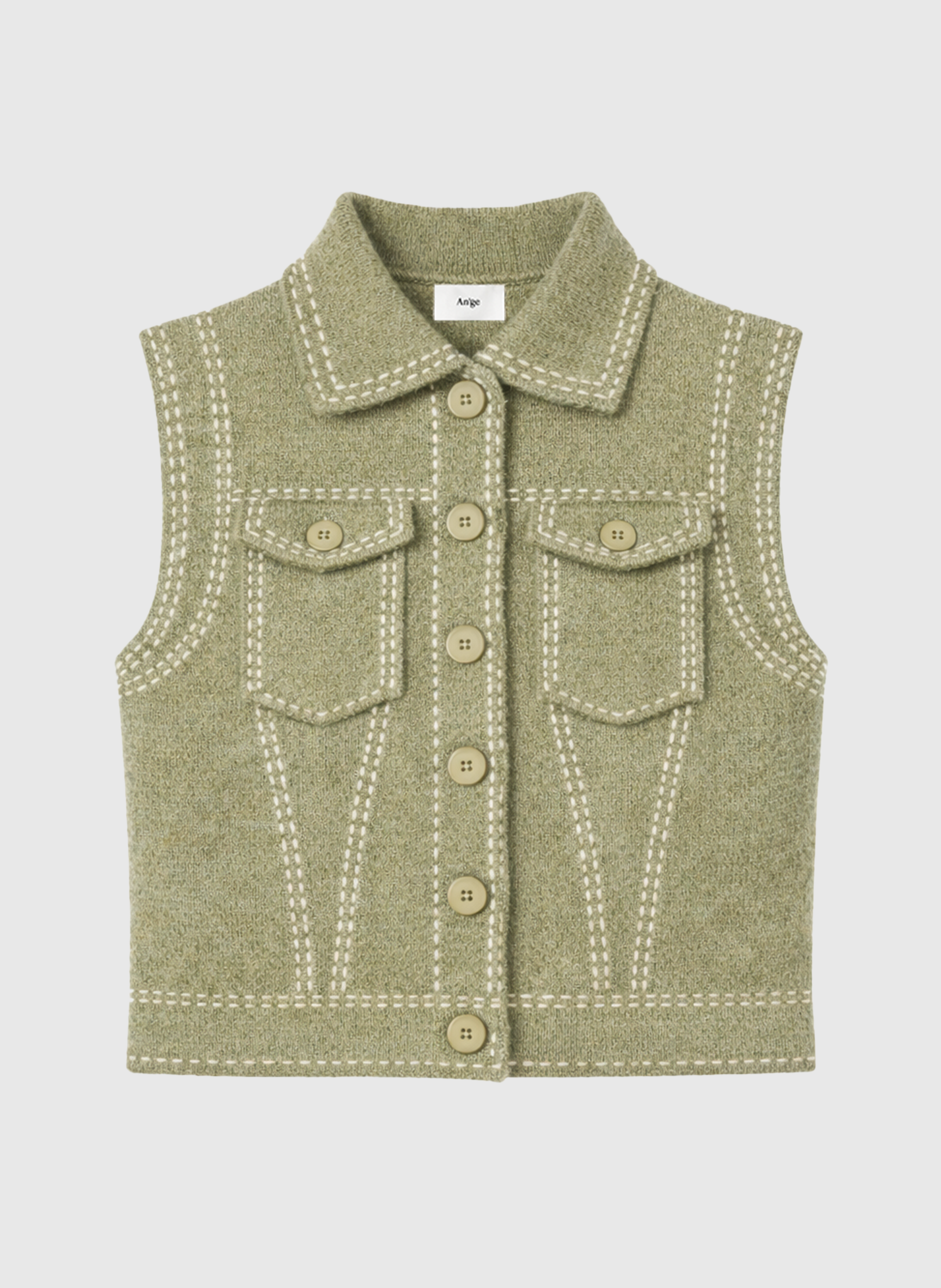 GILET LEWAYNE tilleul