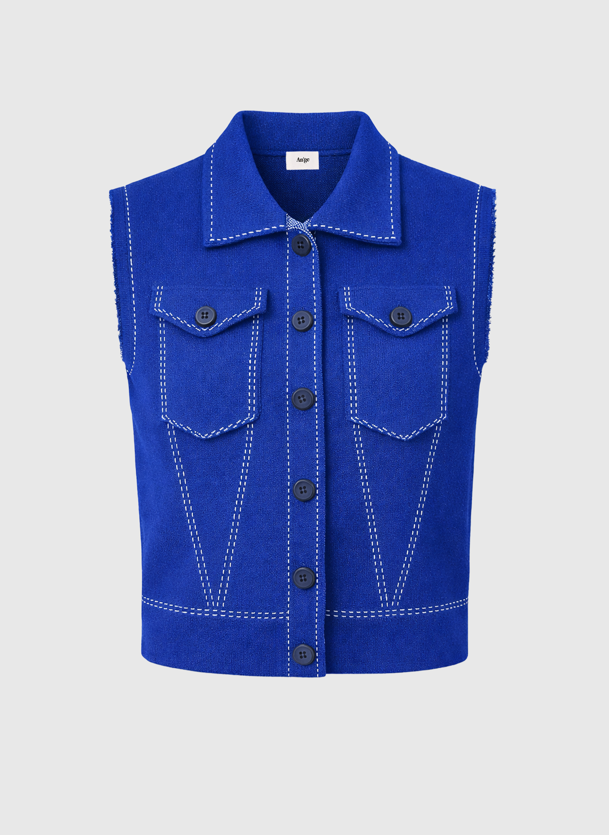 GILET LEWOODY cobalt