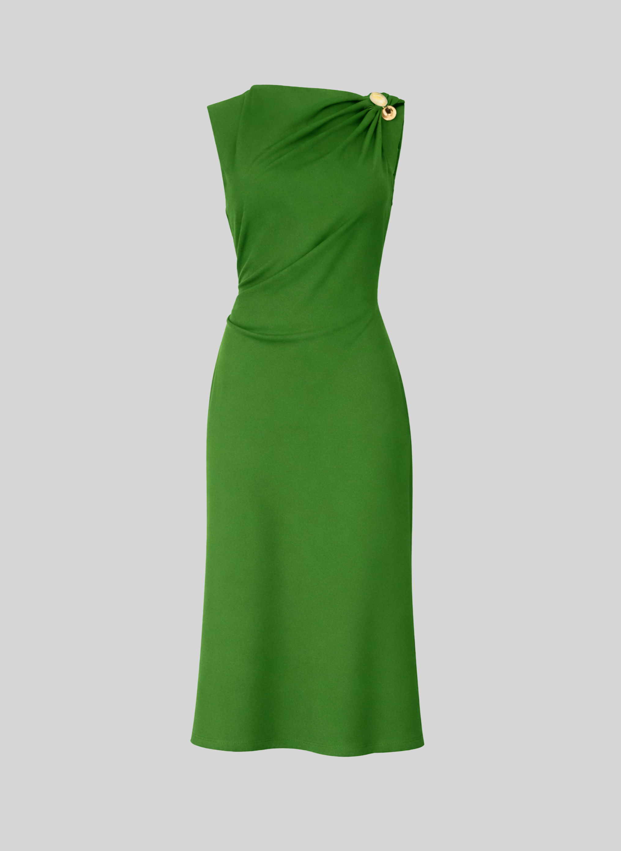 ROBE MIDI MILANA pomme