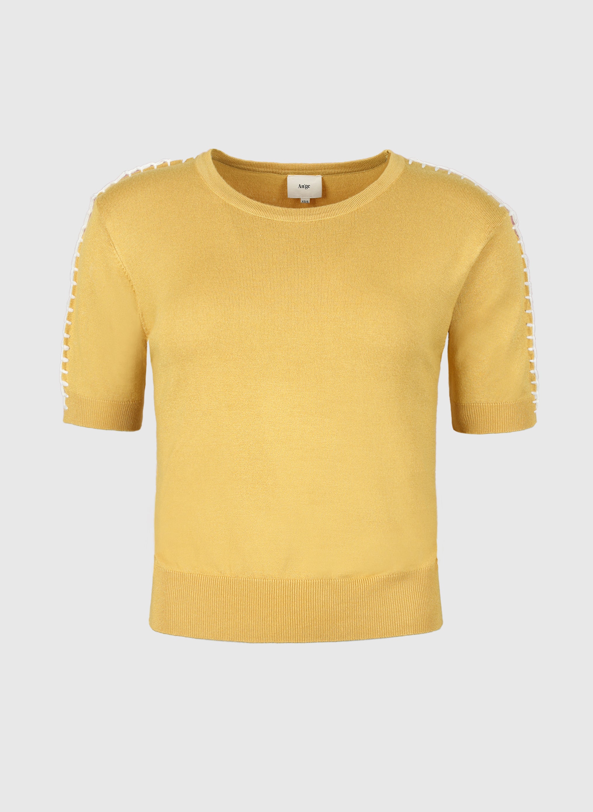 PULL NIKOLI jaune