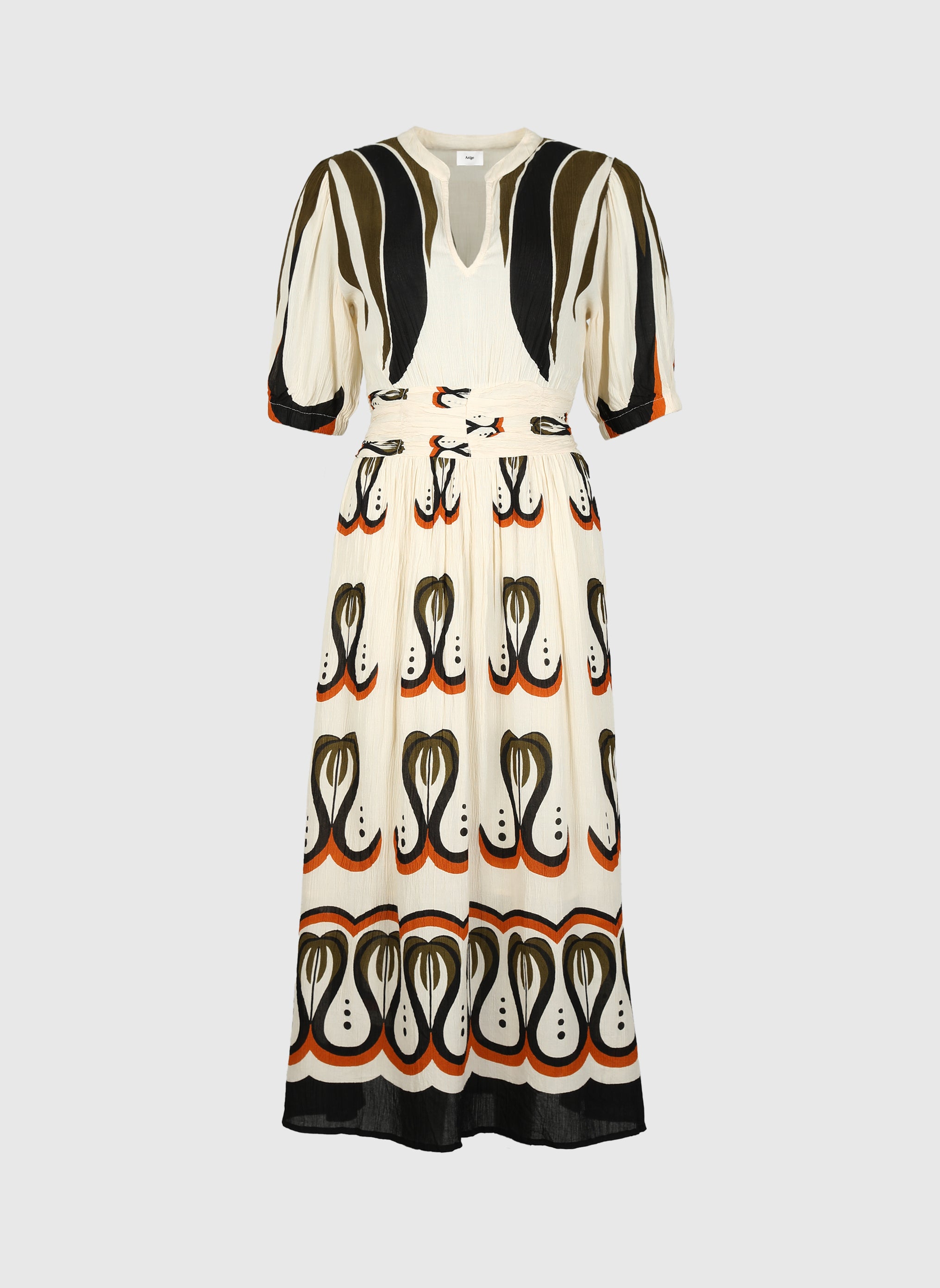 ROBE LONGUE OMOANA shalima ecru