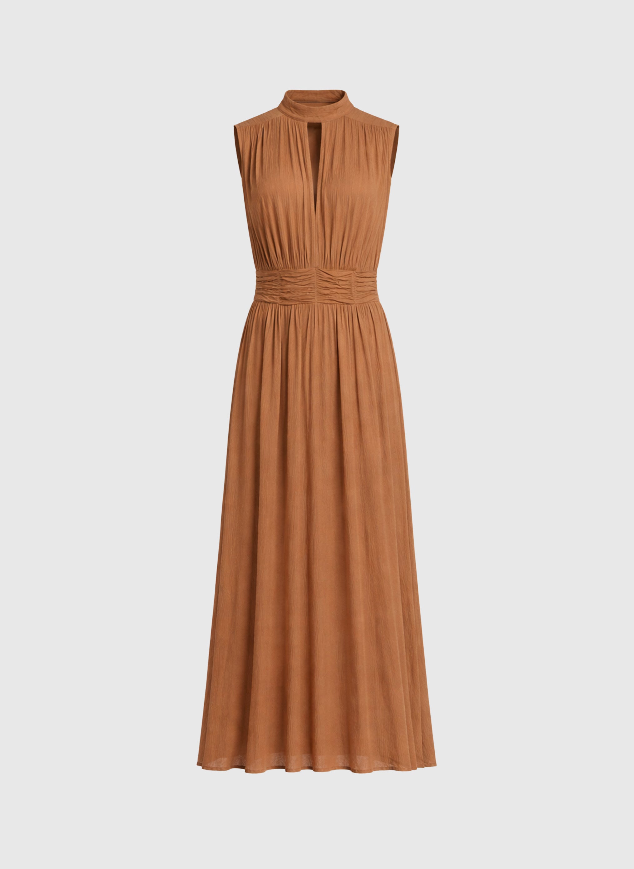 ROBE LONGUE ORLANY marron