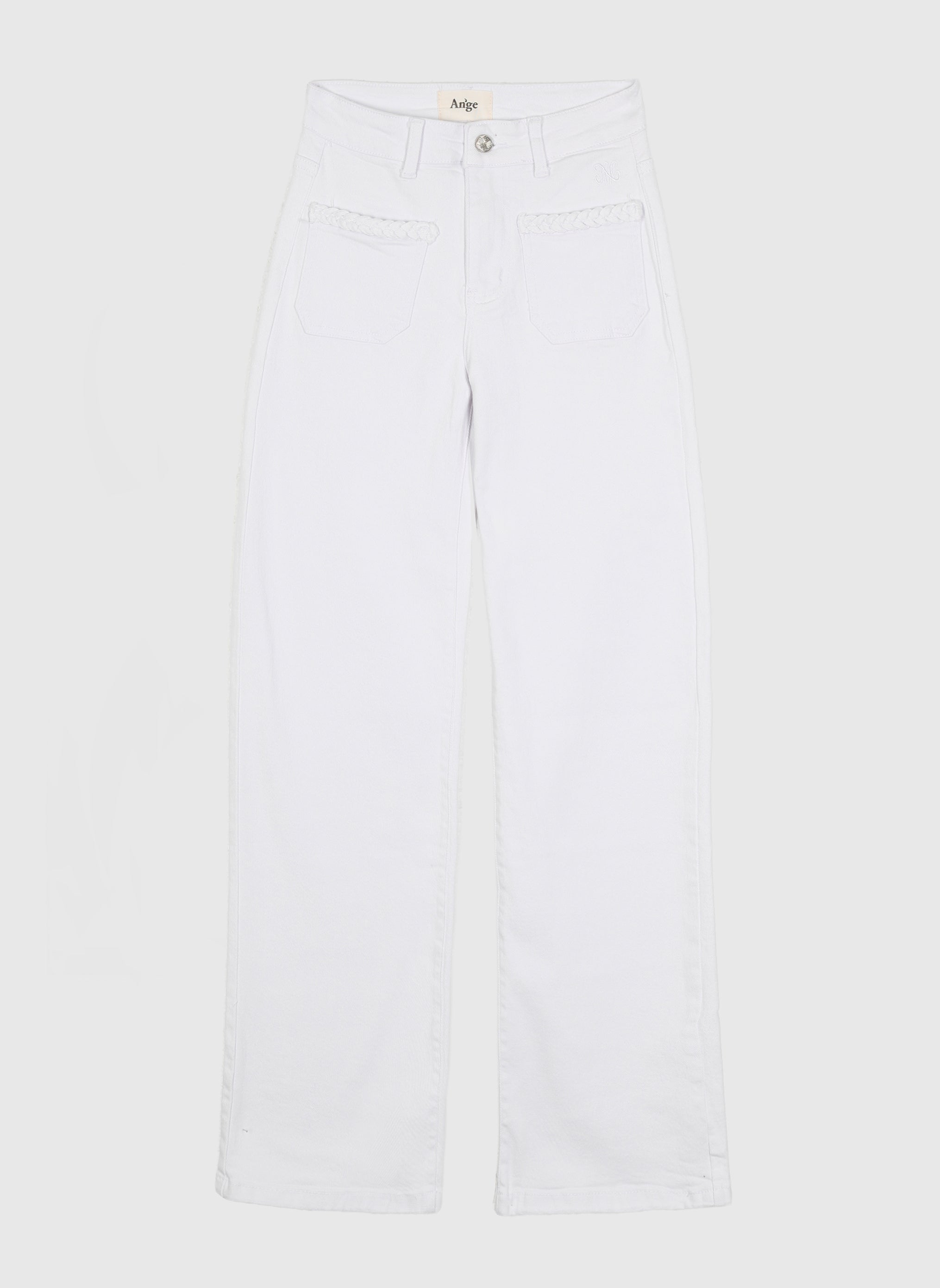 PANTALON PITRESS blanc