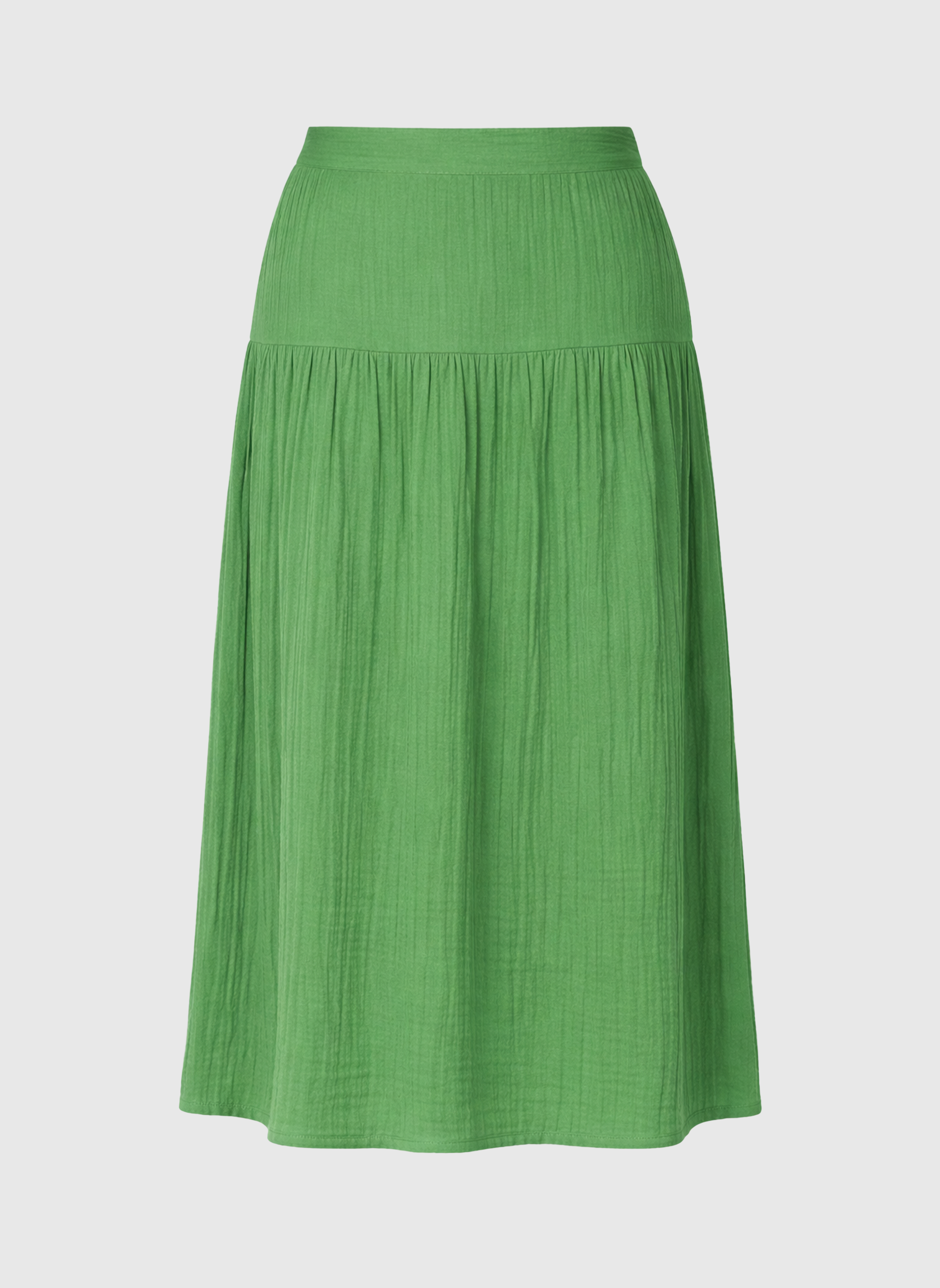 JUPE MIDI RITHA vert