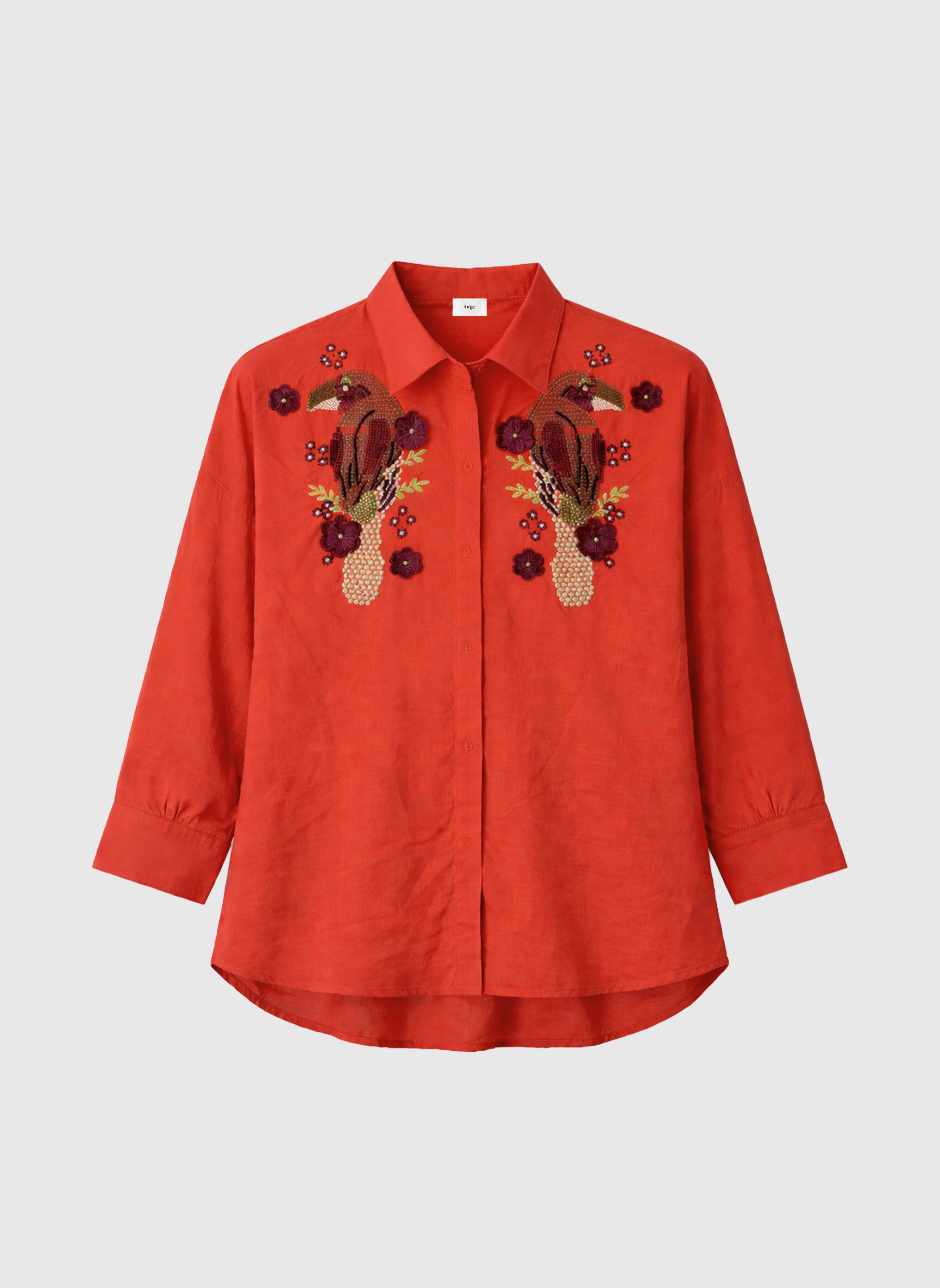 CHEMISE SHANNYLA orange