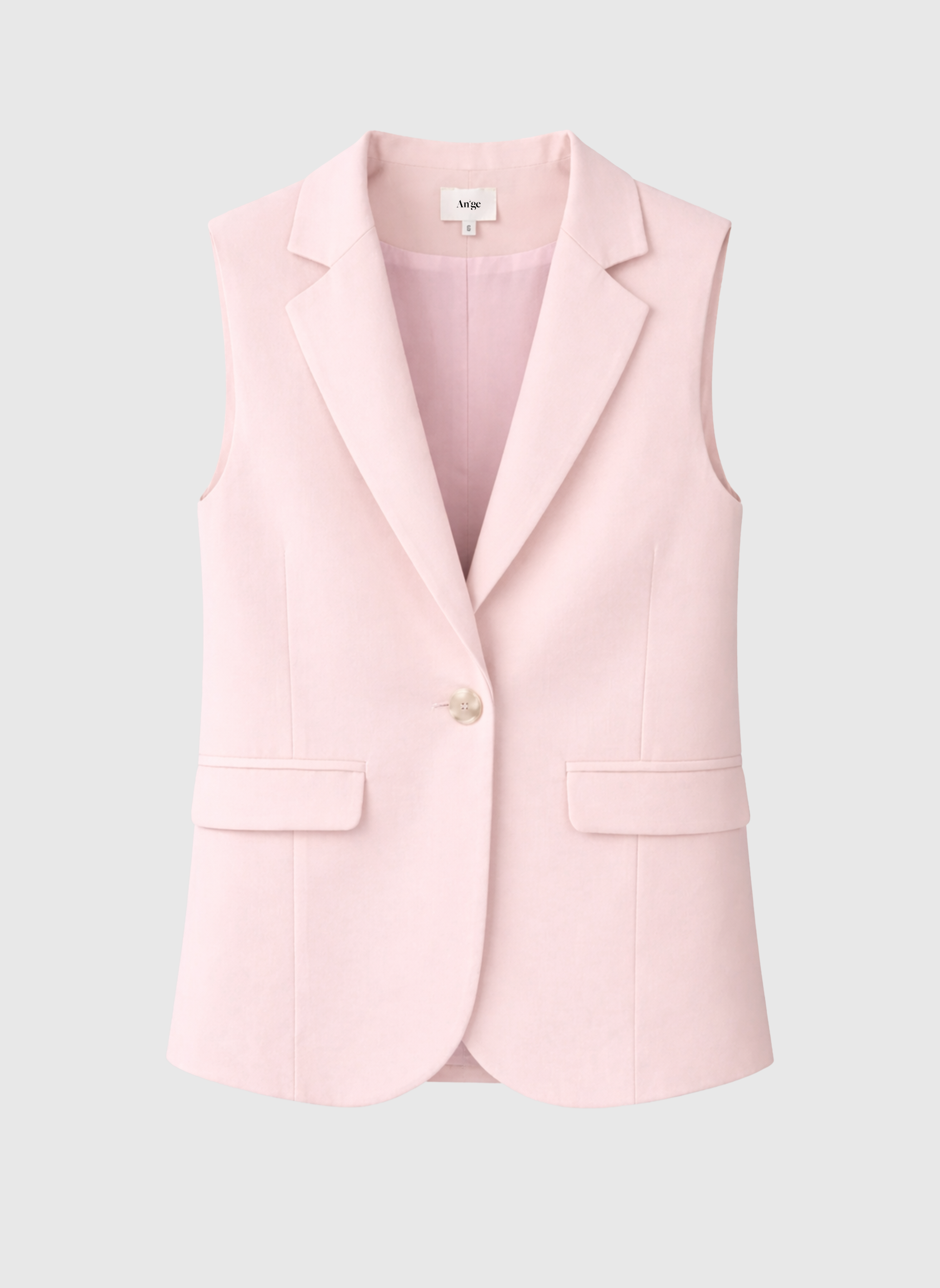 VESTE SANS MANCHES ZAKARITA rose