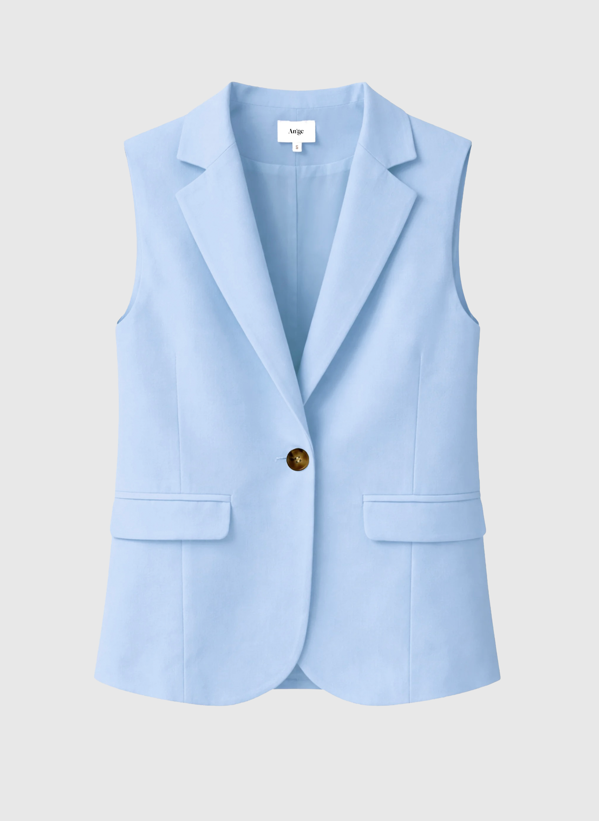 VESTE SANS MANCHES ZAKARITA ciel