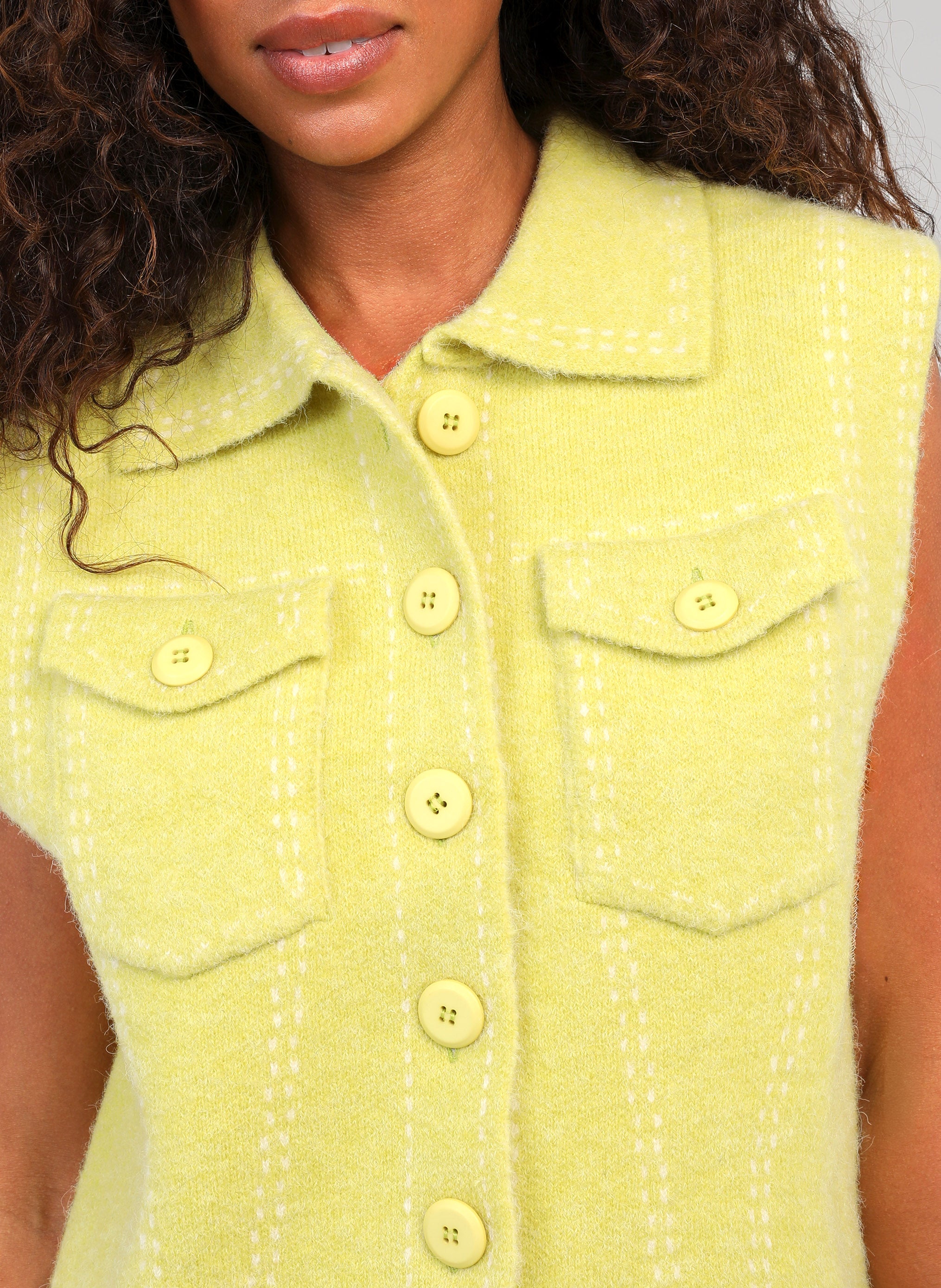 GILET LEWAYNE lemon