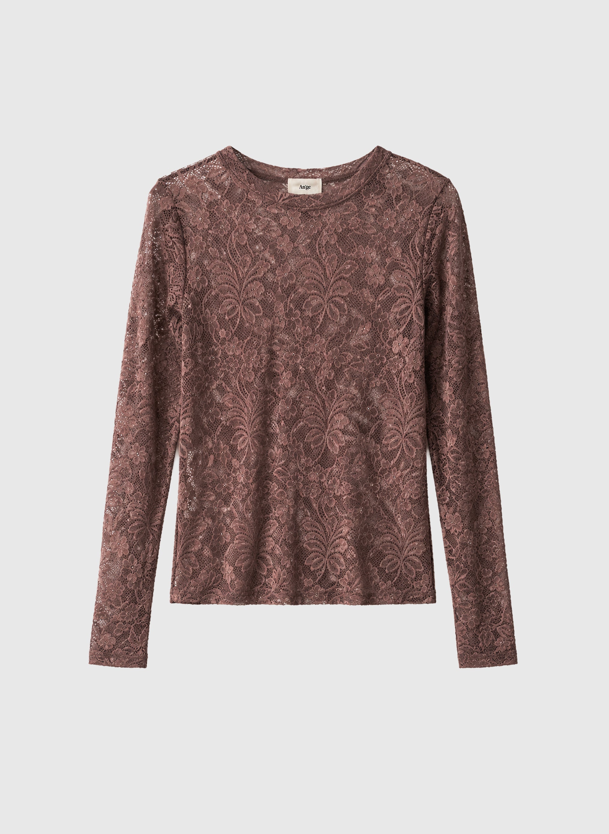TEE-SHIRT ALEZANA marron