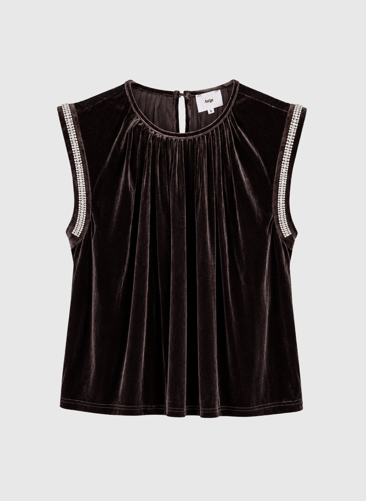 DEBARDEUR AMELINA marron