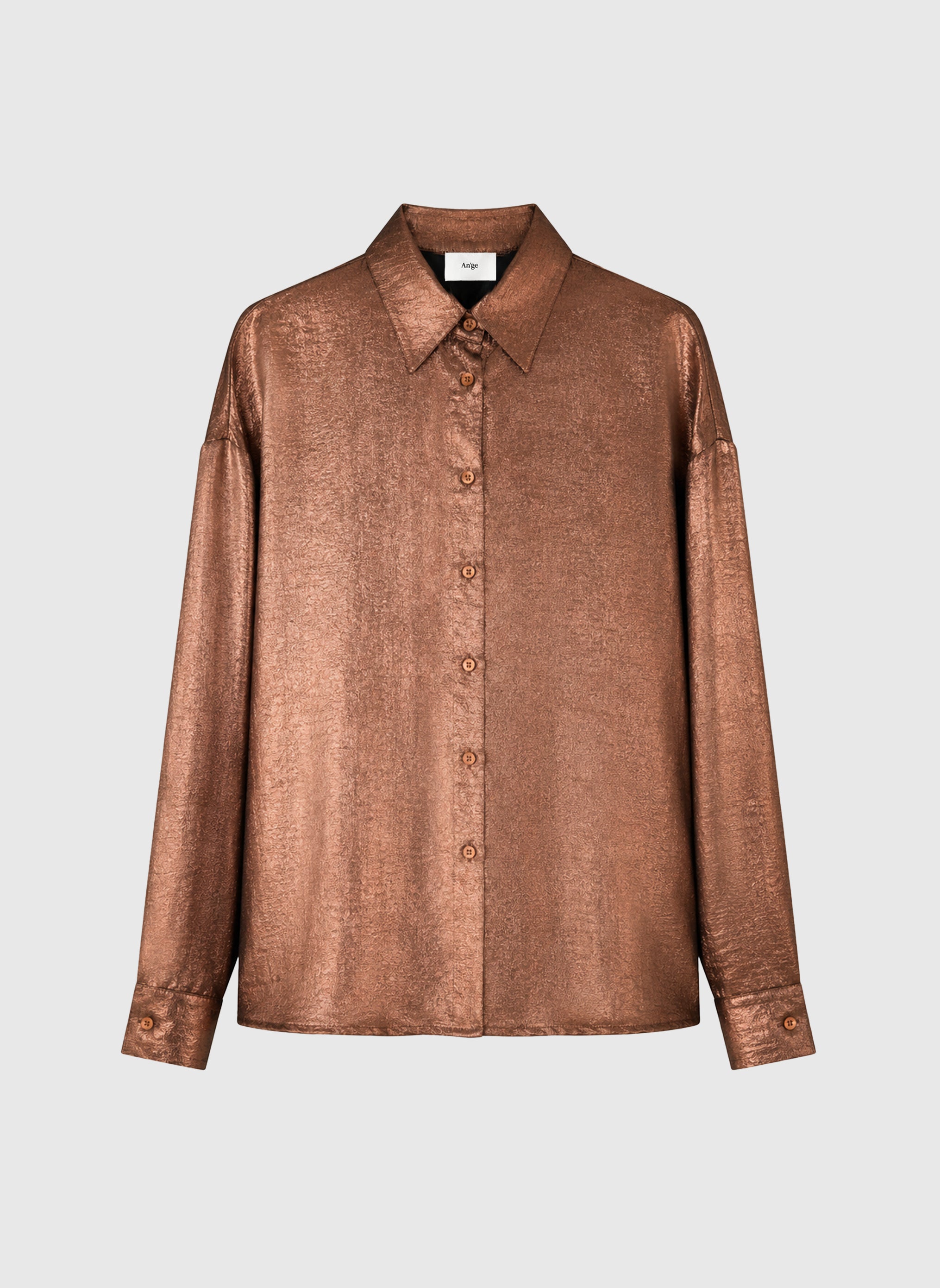 CHEMISE AMORITA marron