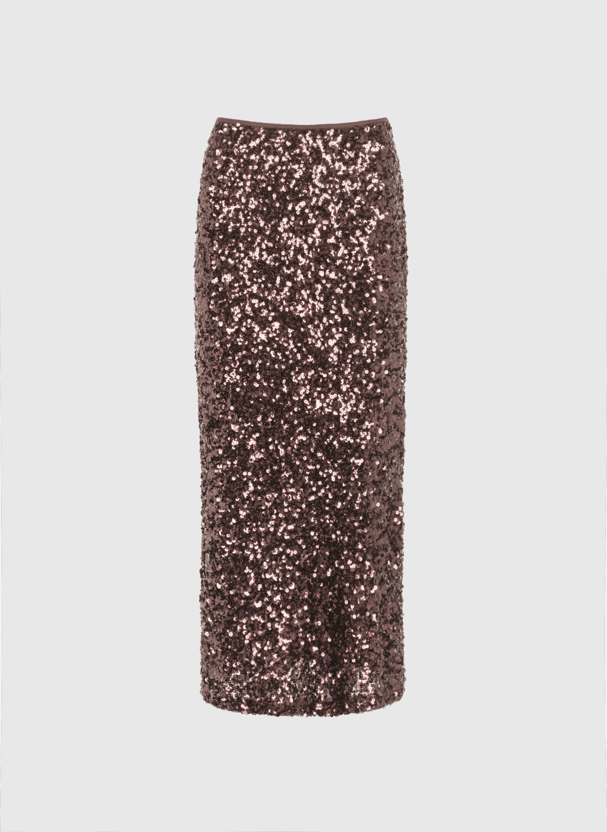 JUPE MIDI JURYFANA brun