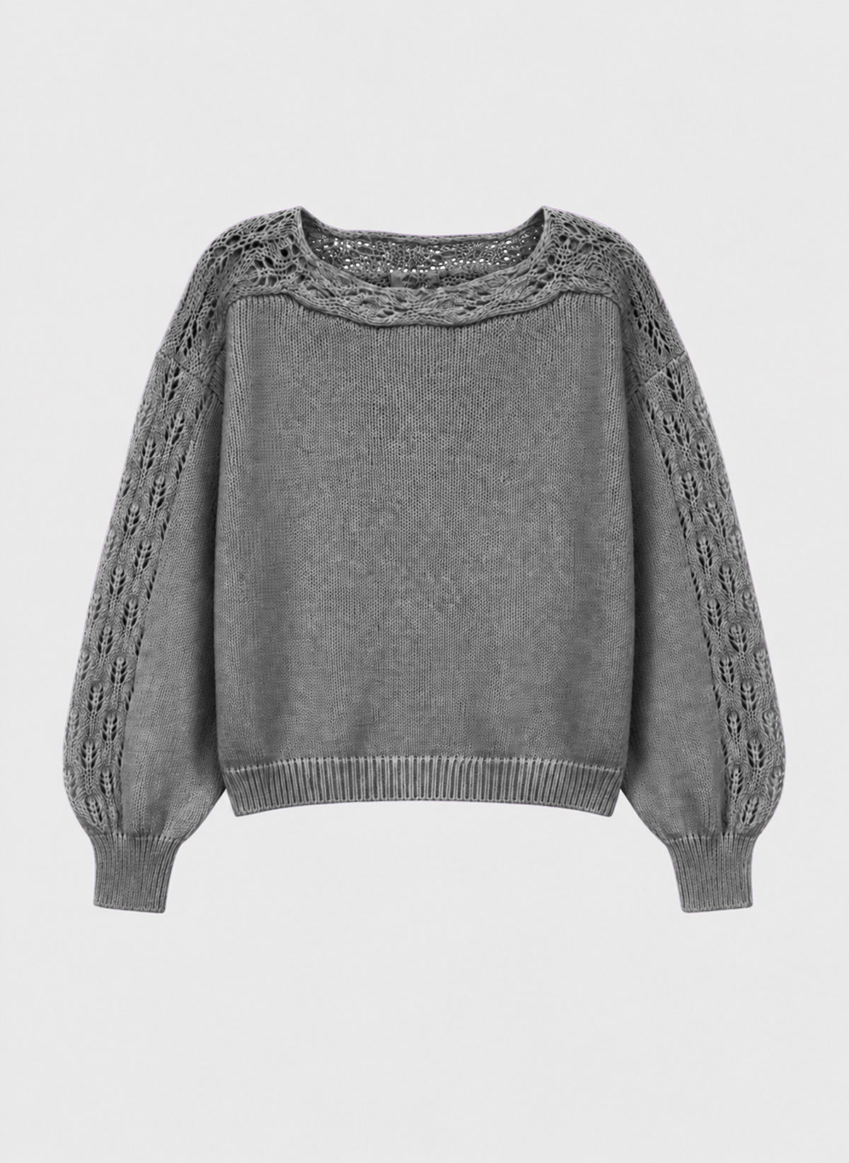 PULL LUCINDY gris chine