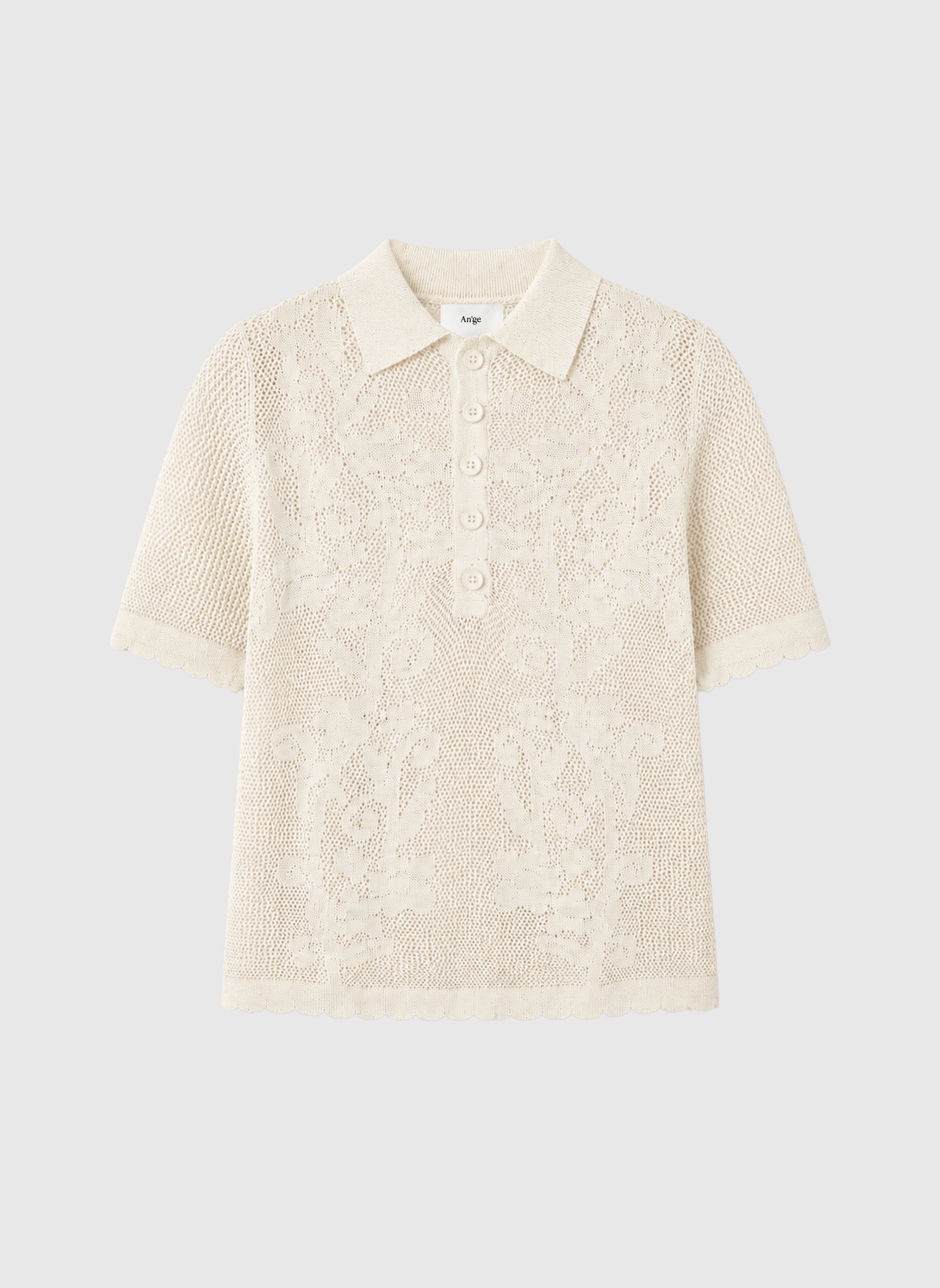 POLO NALEXIA blanc casse