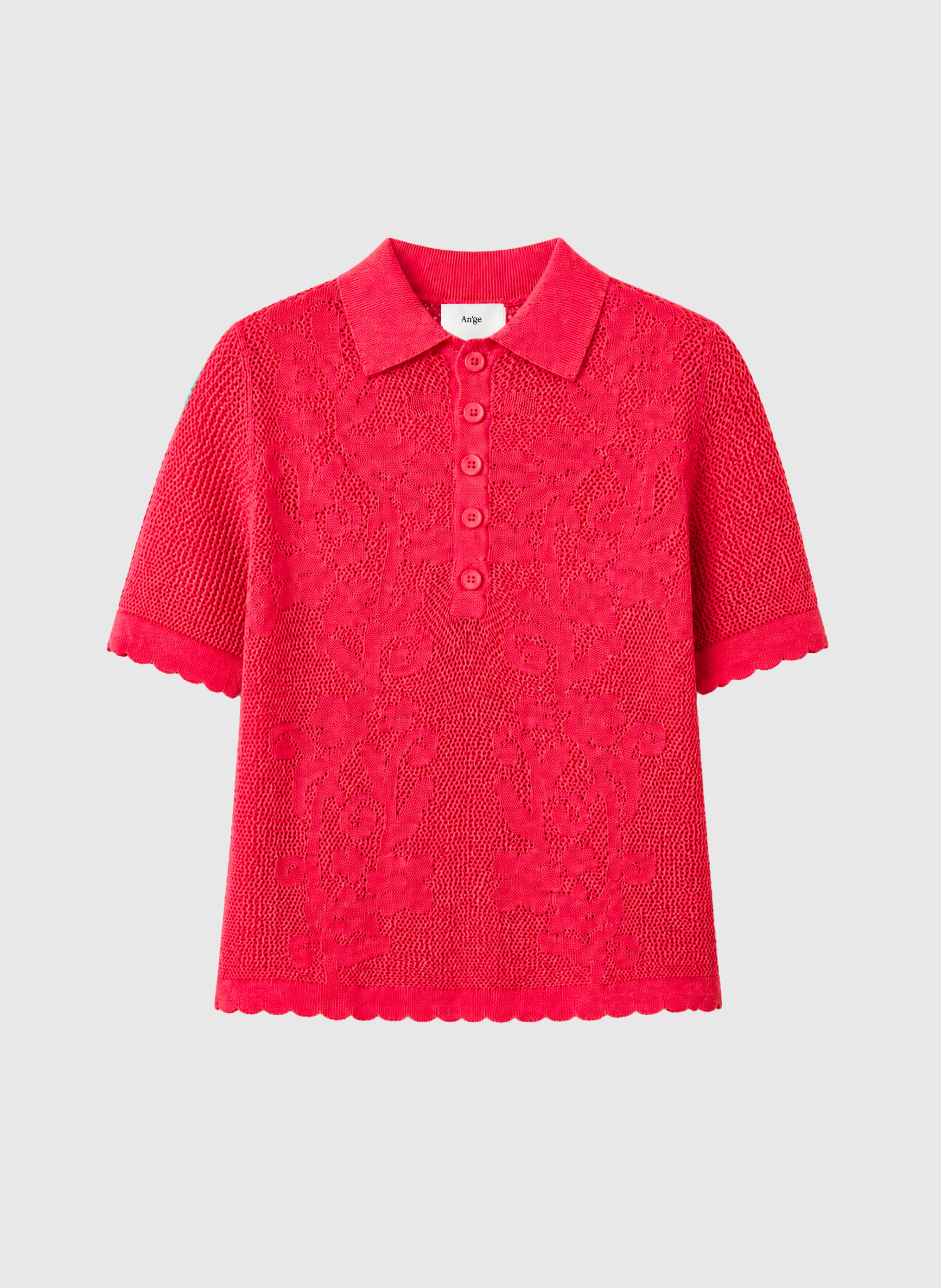 POLO NALEXIA rouge