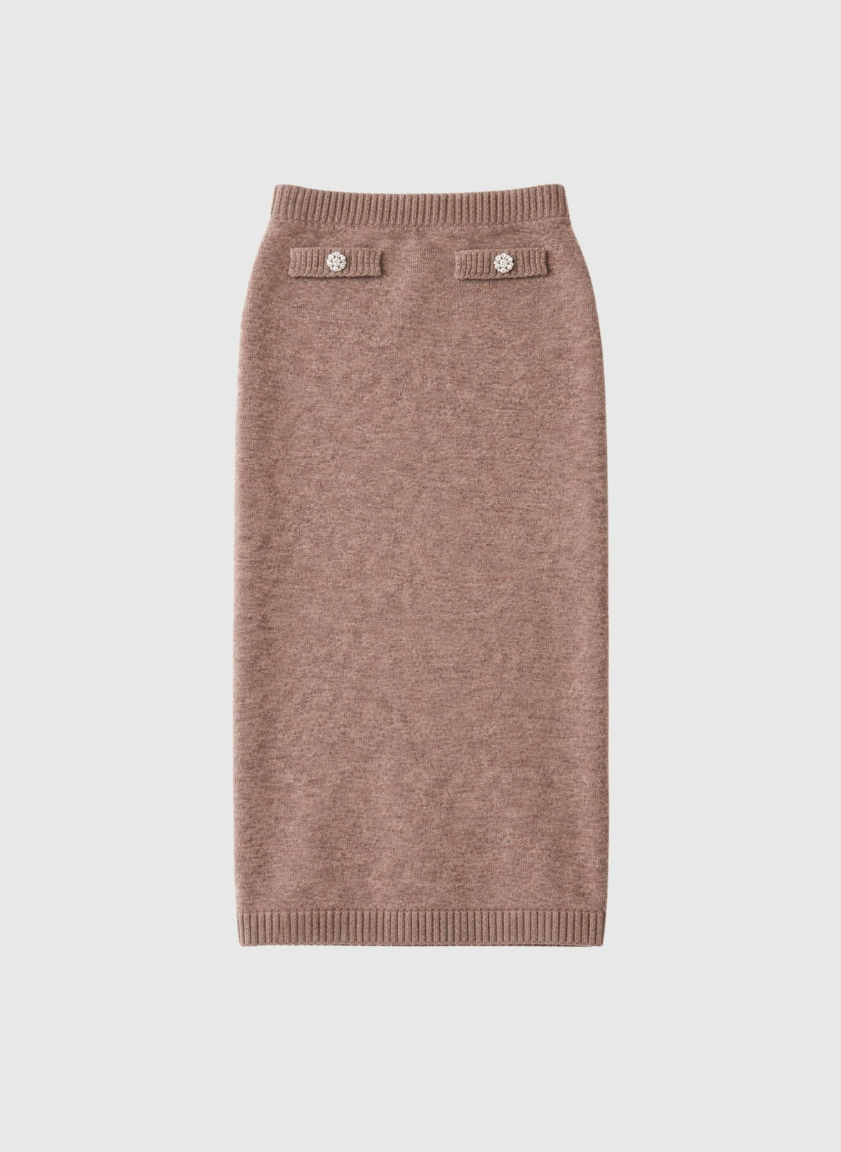 JUPE LONGUE NALONI beige