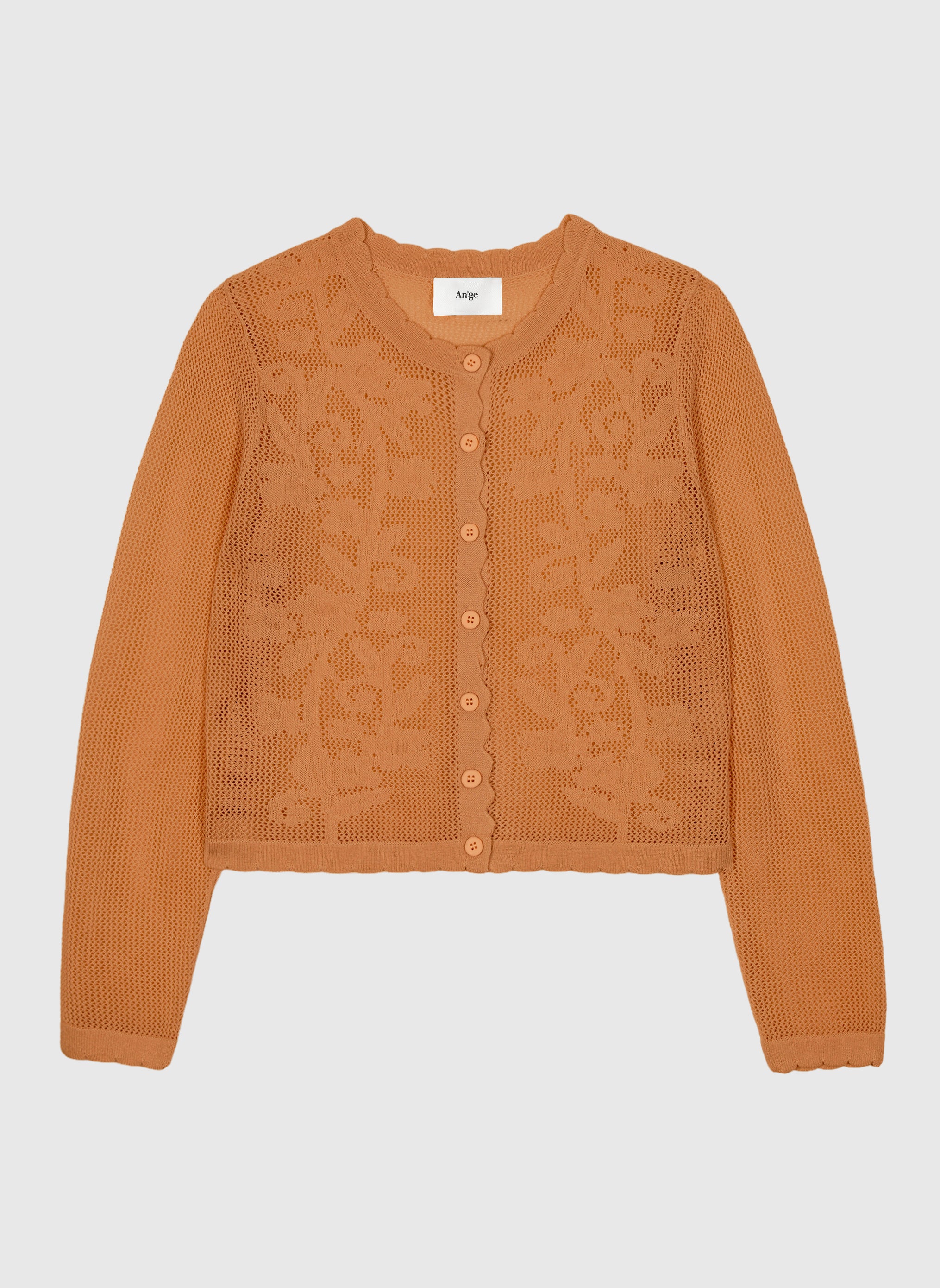 GILET NANITA caramel