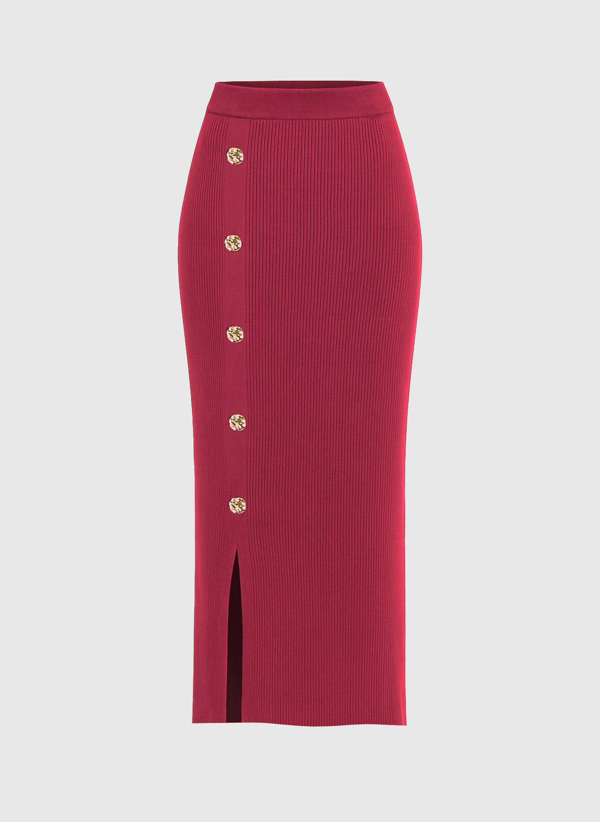 JUPE LONGUE NINA framboise