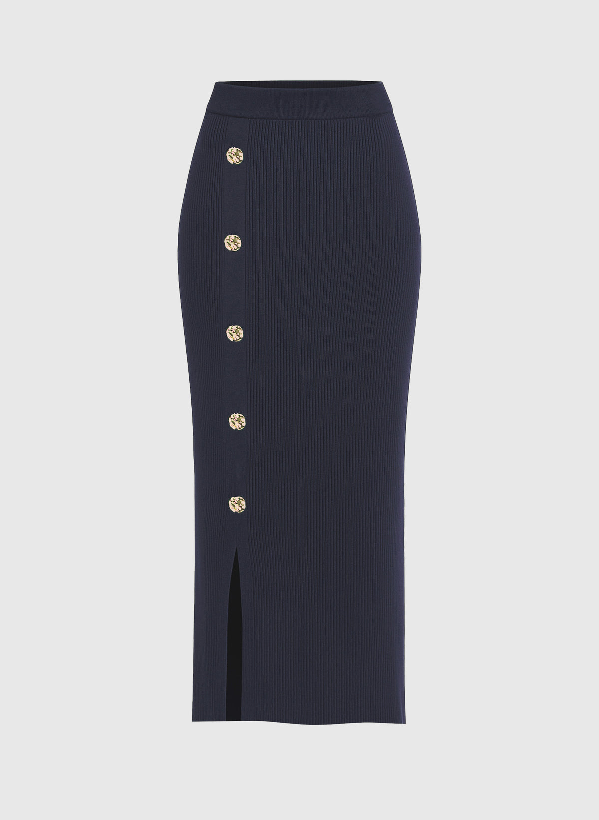 JUPE LONGUE NINA navy