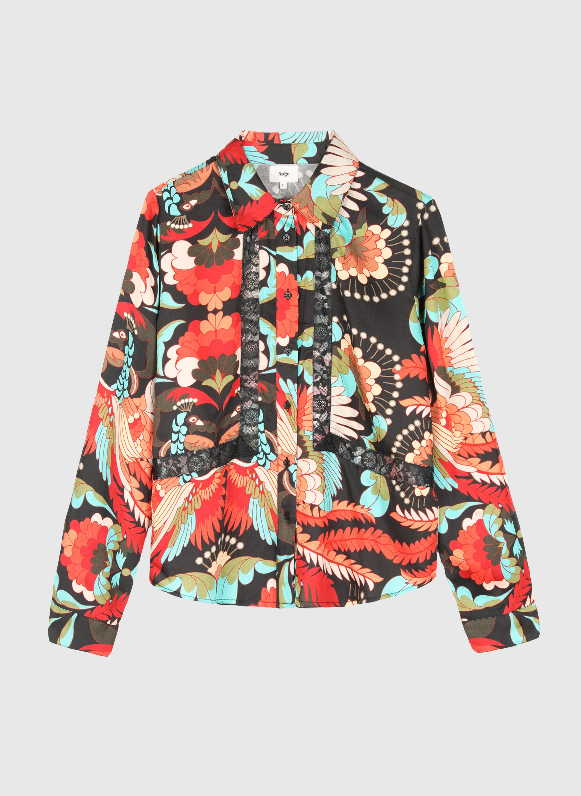 CHEMISE SARLANA fanyla noir