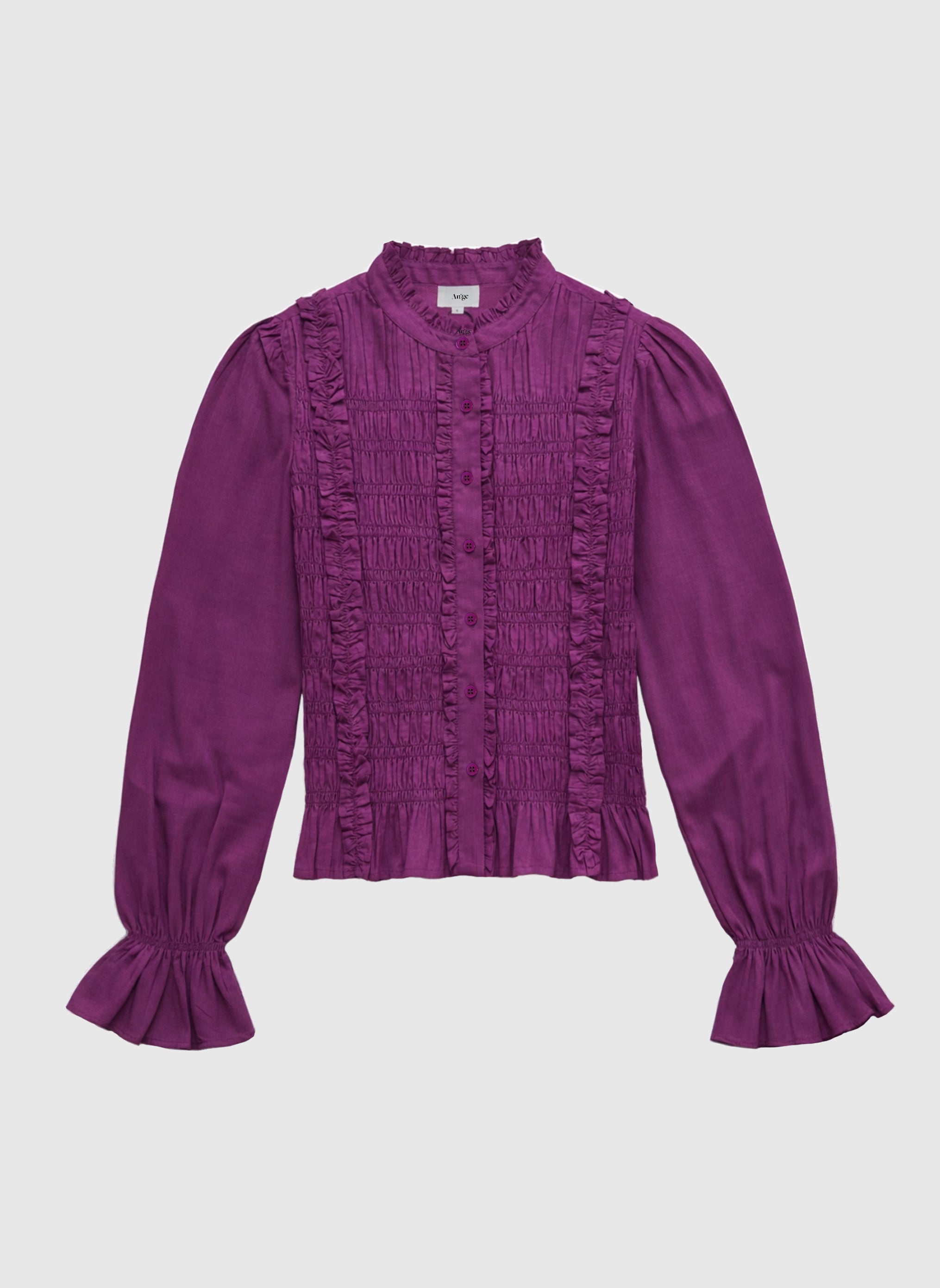 BLOUSE SLOANY violine