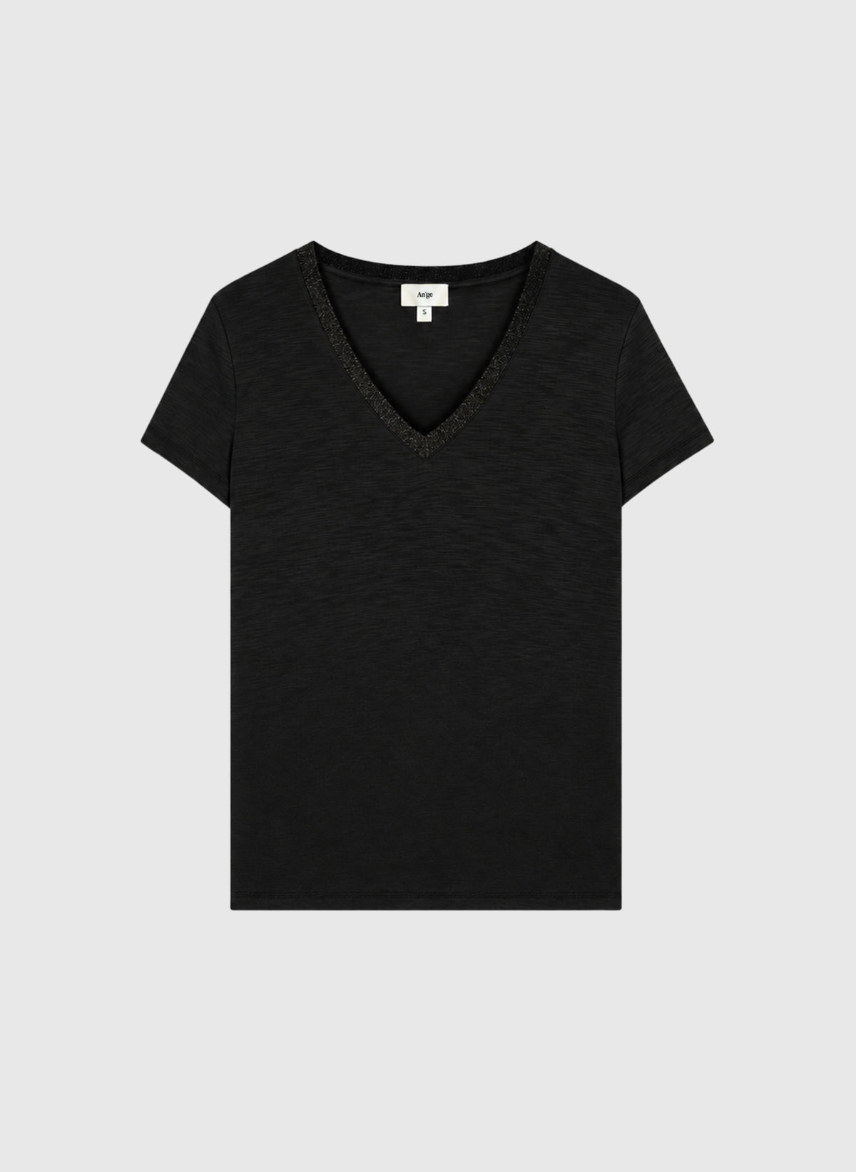 CAMISETA DE RIZO negra