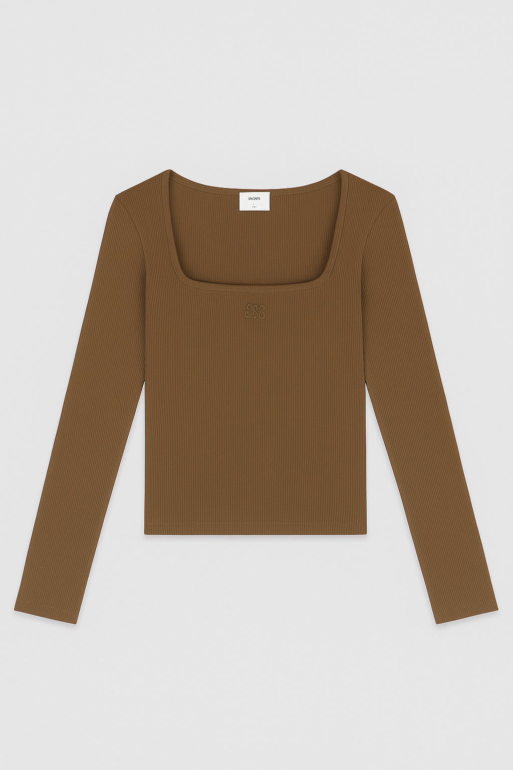 T-SHIRT AKCEL noisette