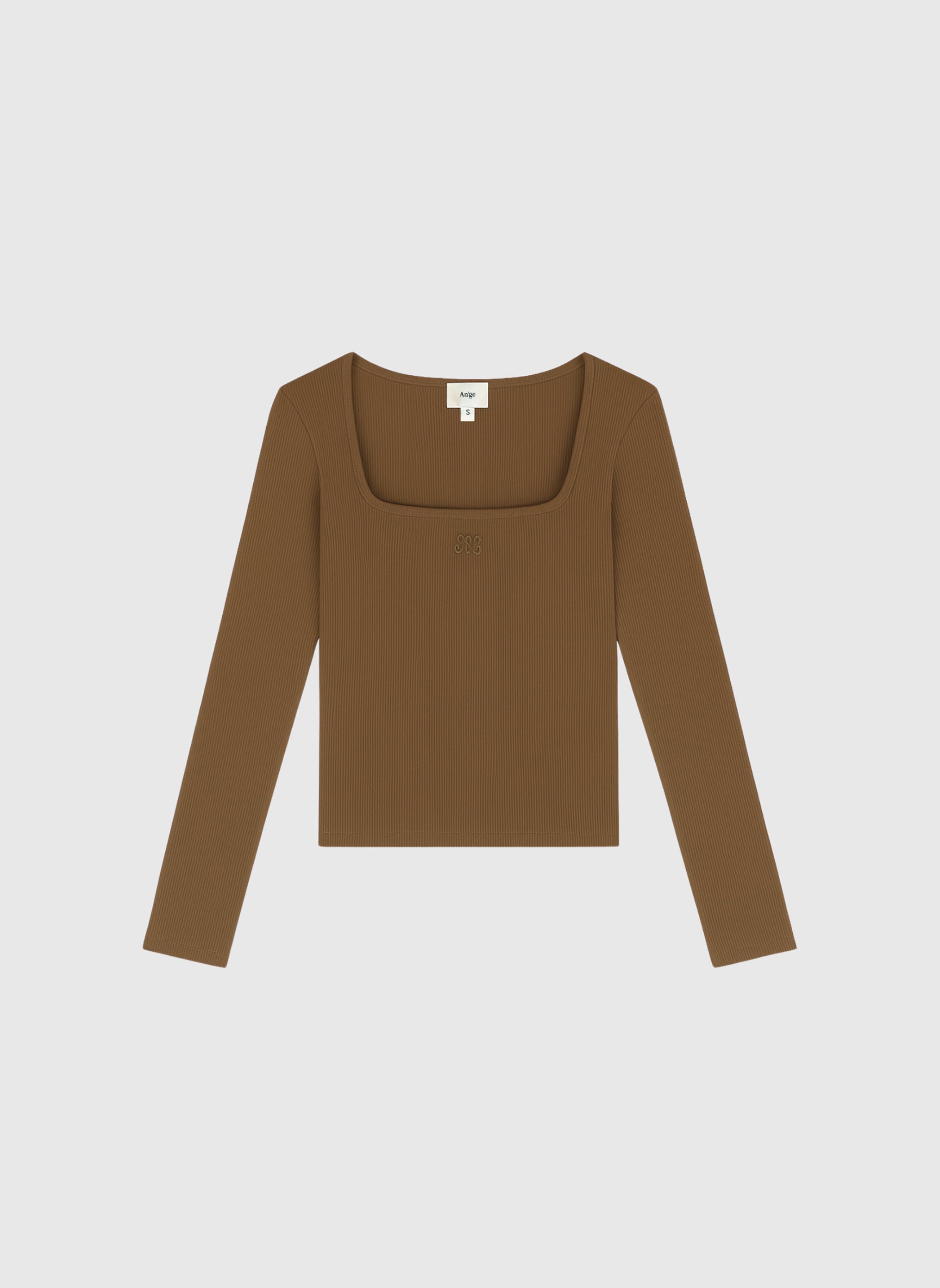 T-SHIRT AKCEL noisette