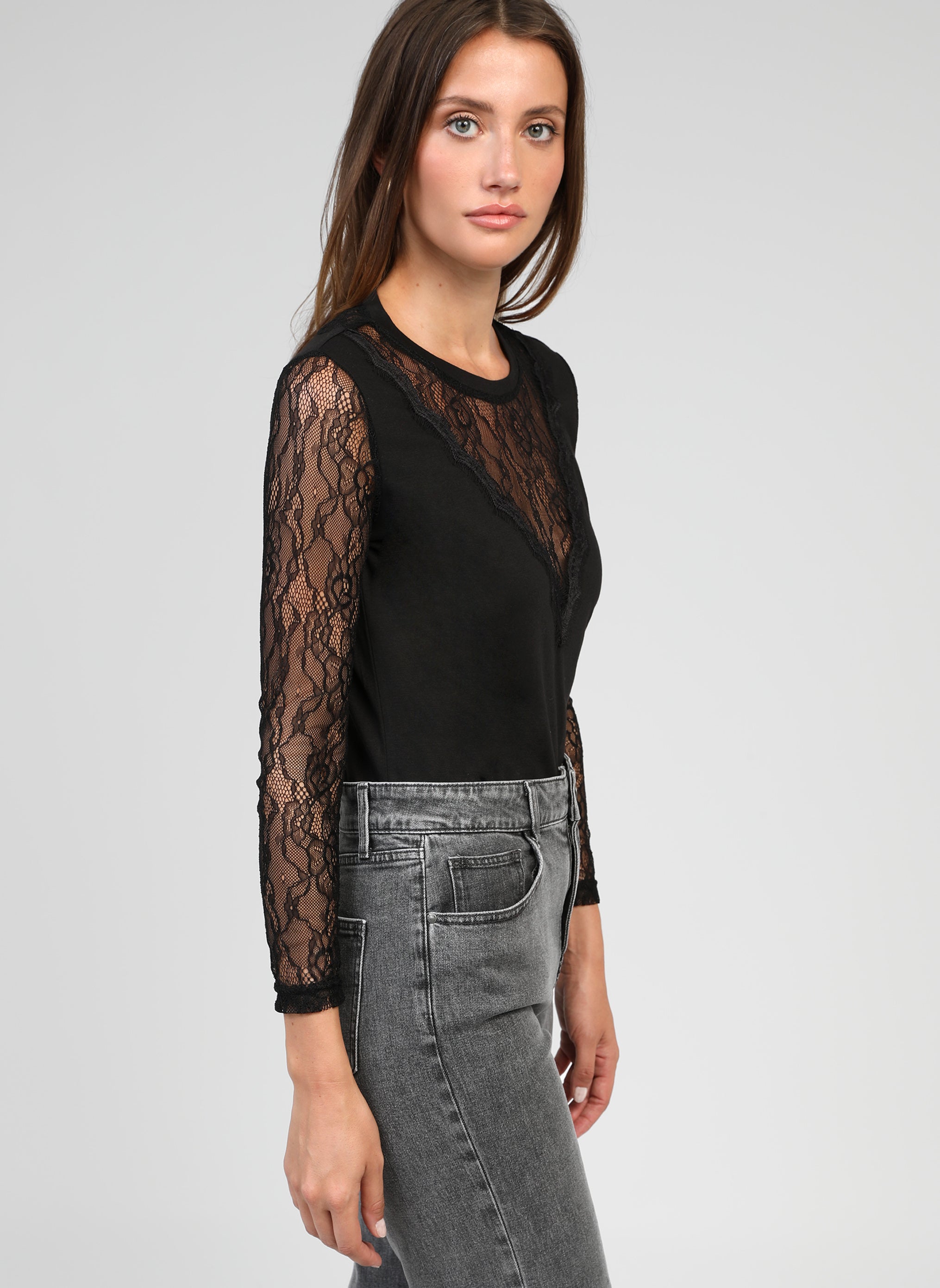 T-SHIRT ADALIDA noir