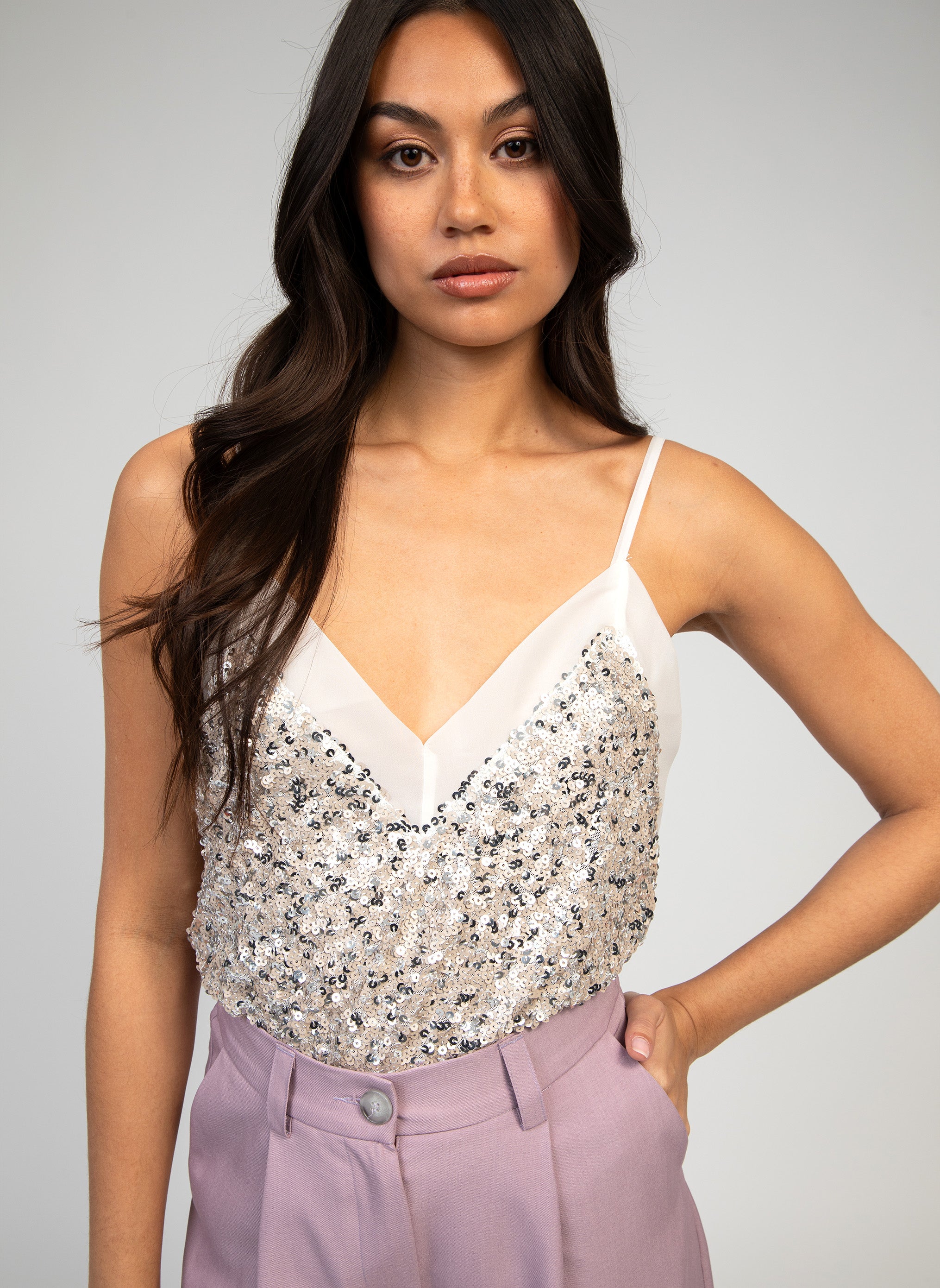 DEBARDEUR ADONISA blanc multi