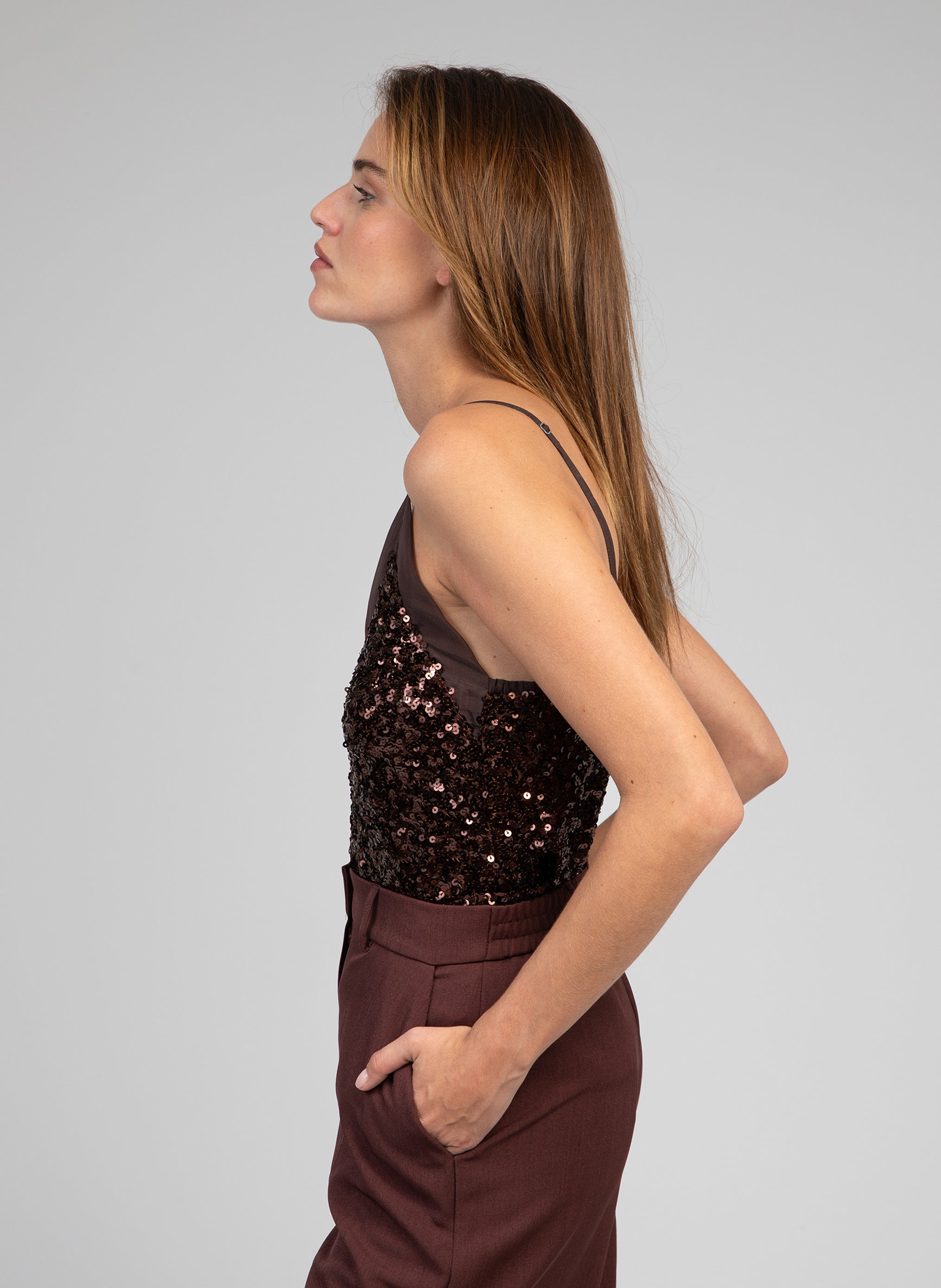 DEBARDEUR ADONIS café