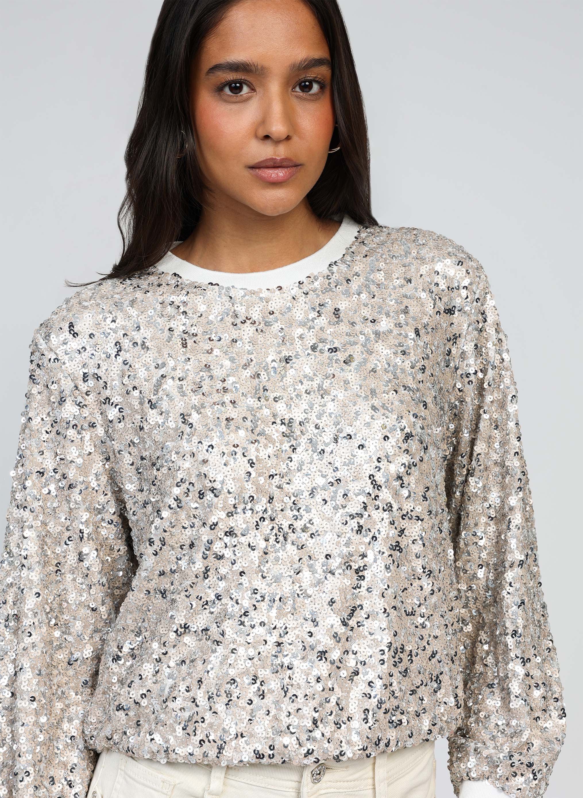 PULL AFLIMA blanc multi