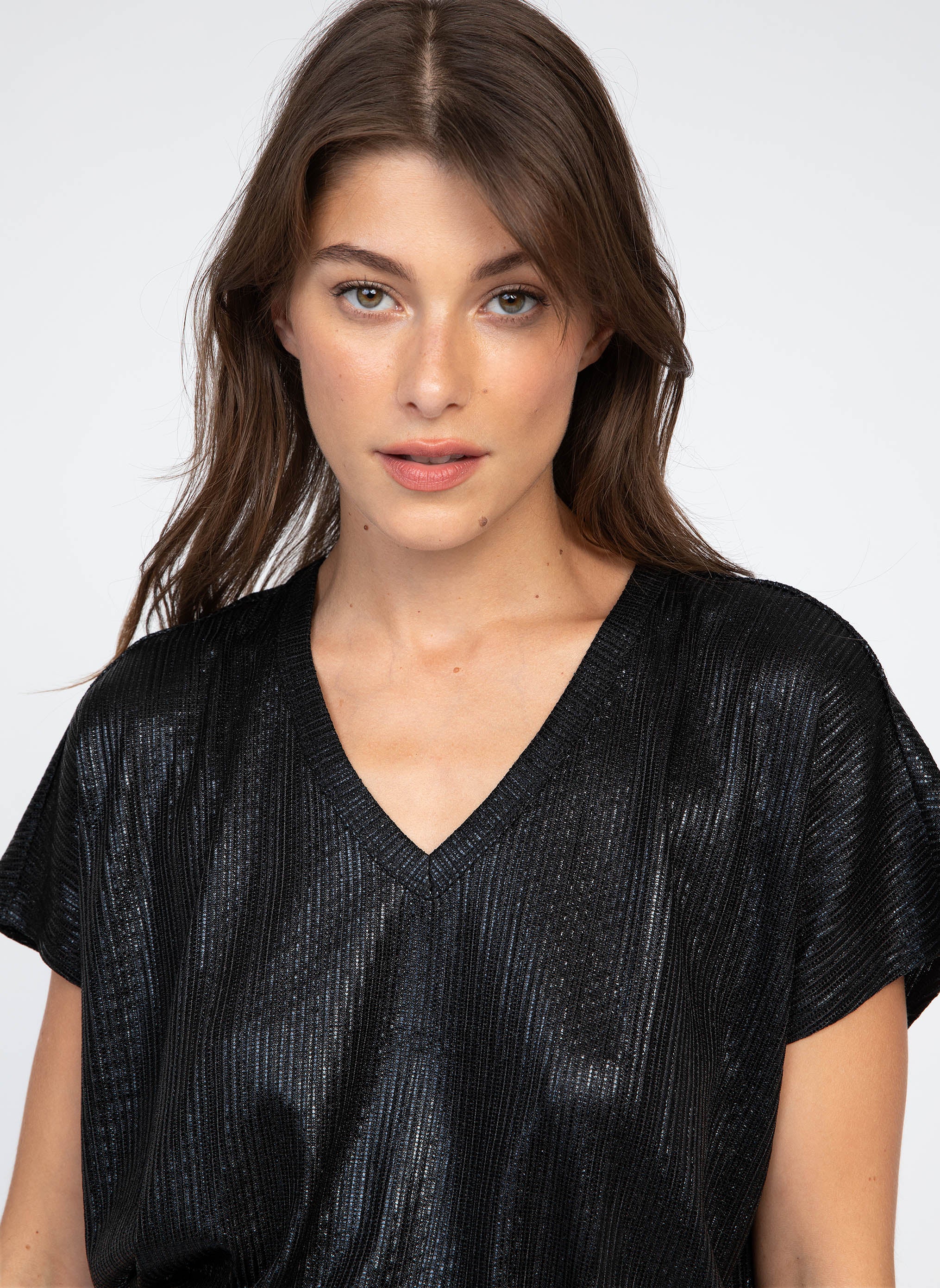 T-SHIRT AGNESSE noir