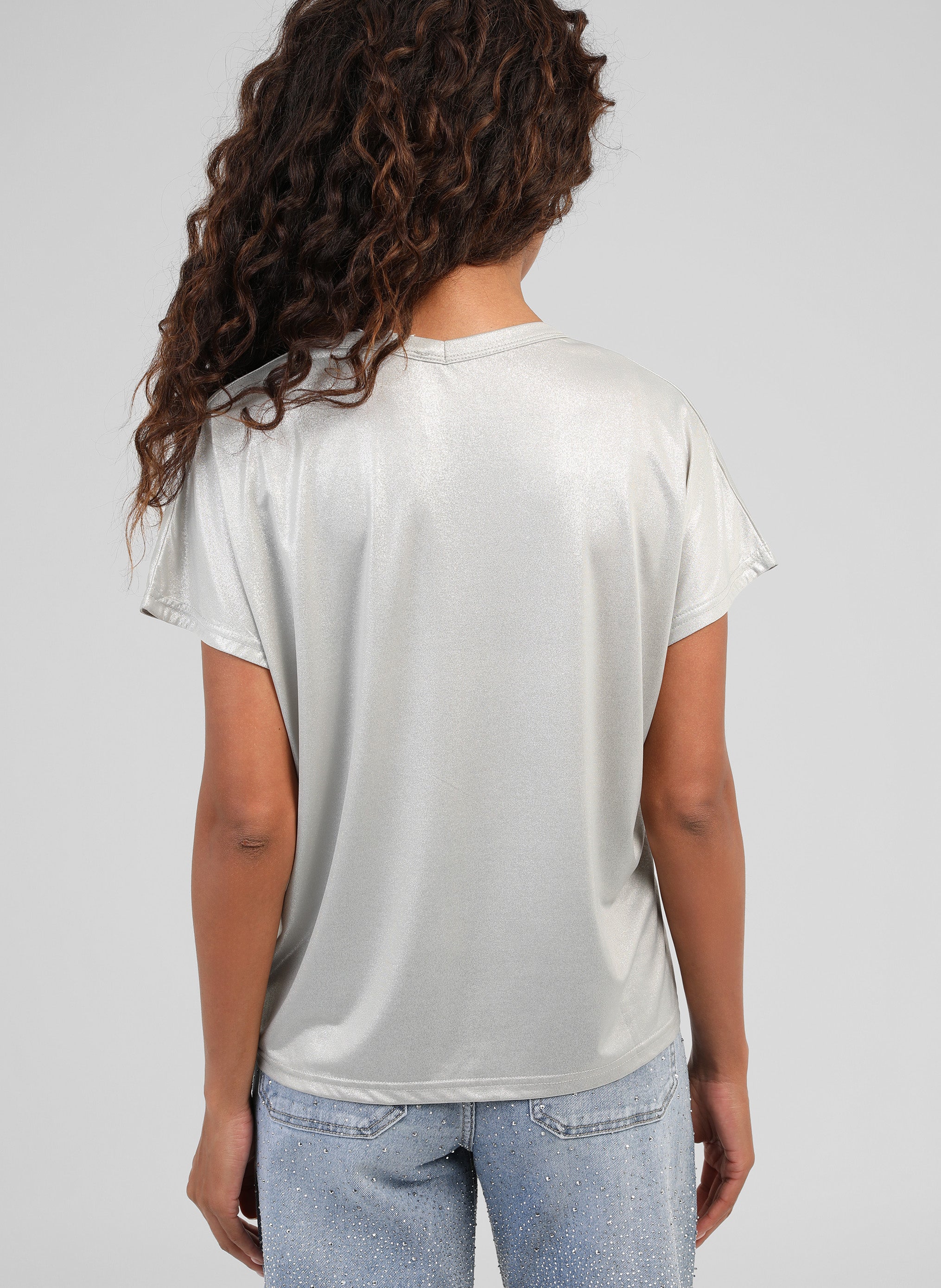 T-SHIRT AGNEZA argent