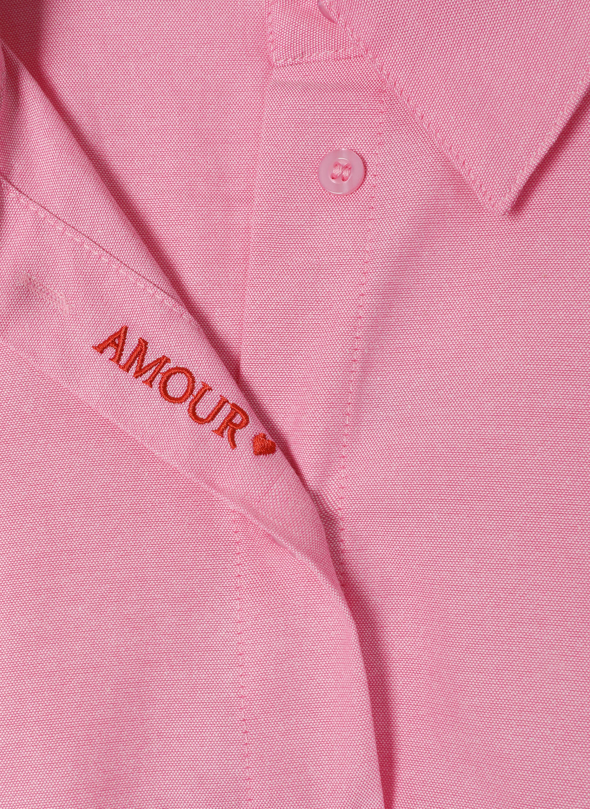 CHEMISE AIMALY rose
