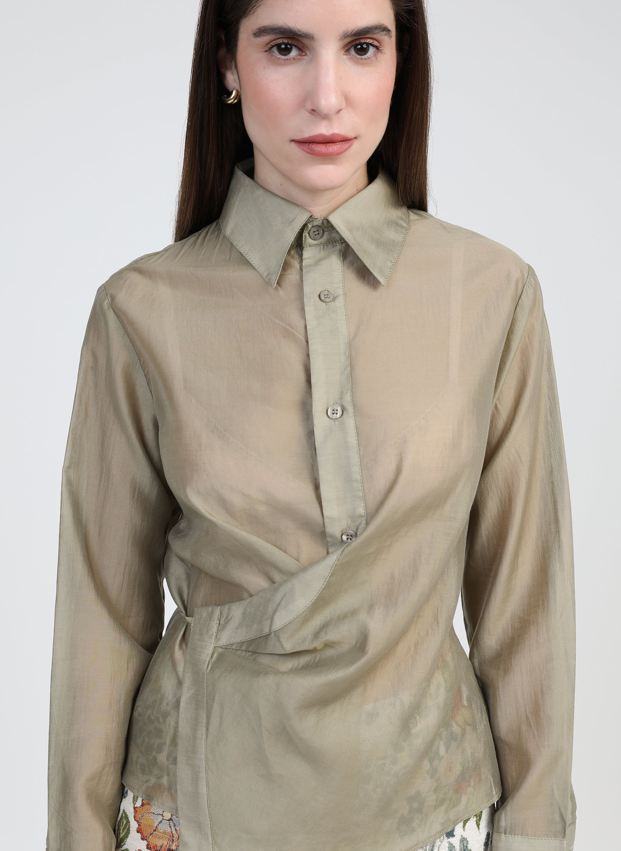 CHEMISE AIMA beige