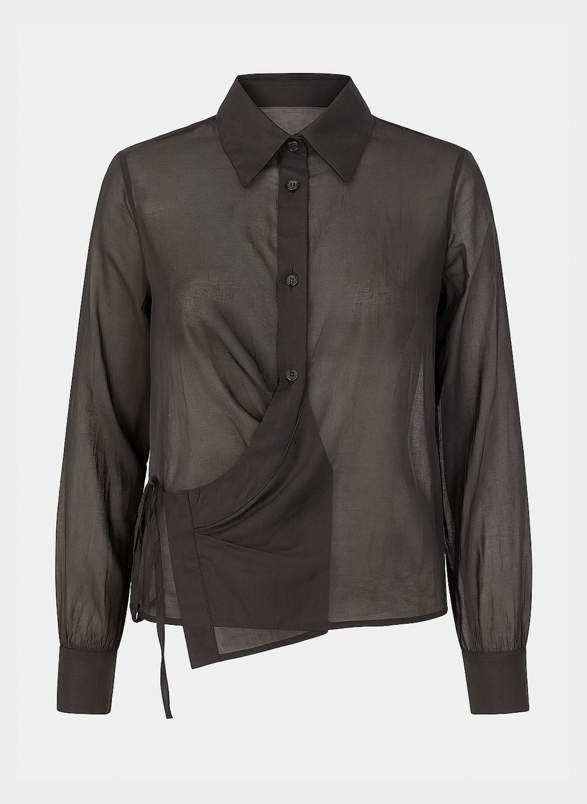 CHEMISE AIMA noir