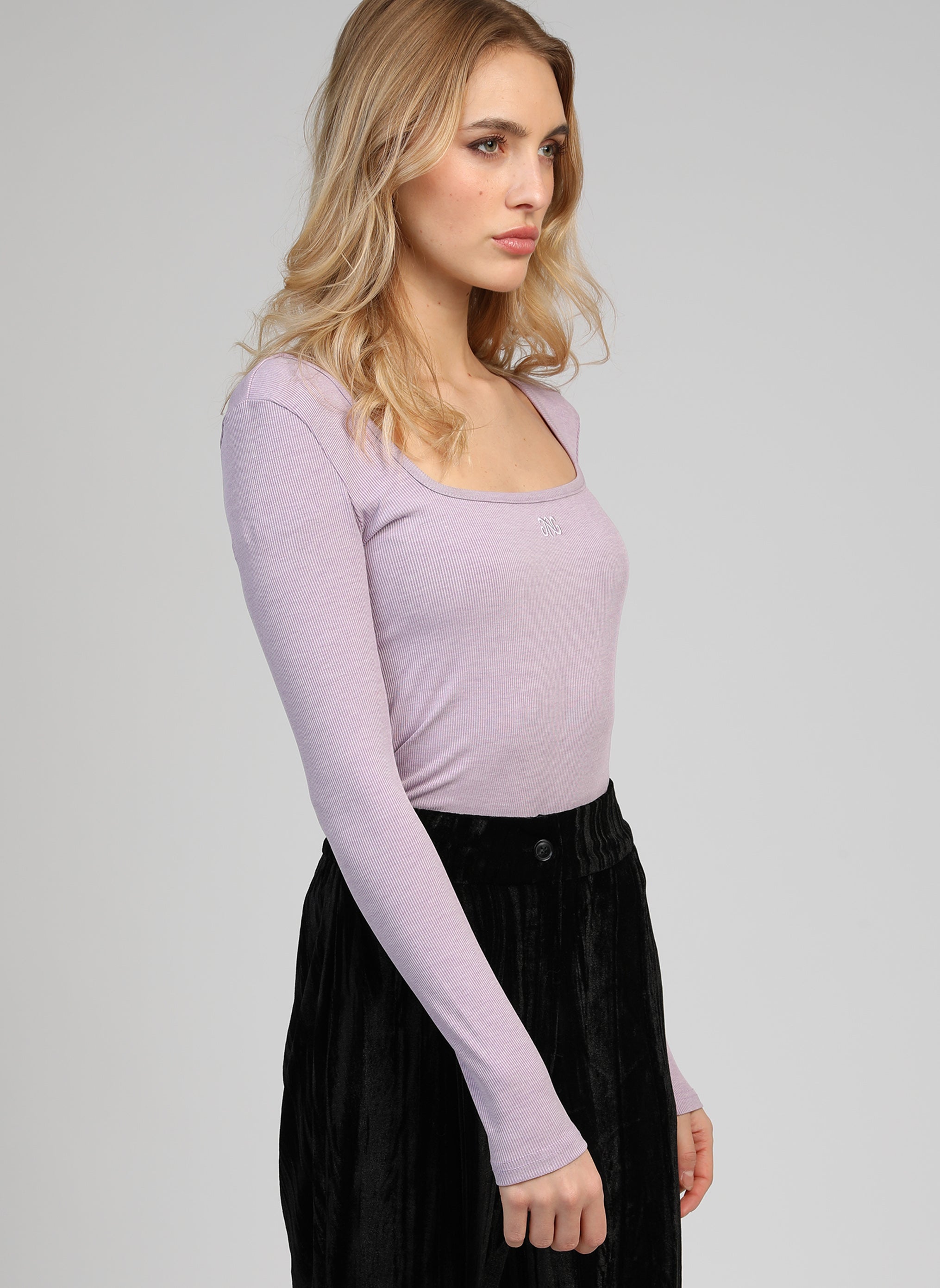 T-SHIRT AKCELY parme