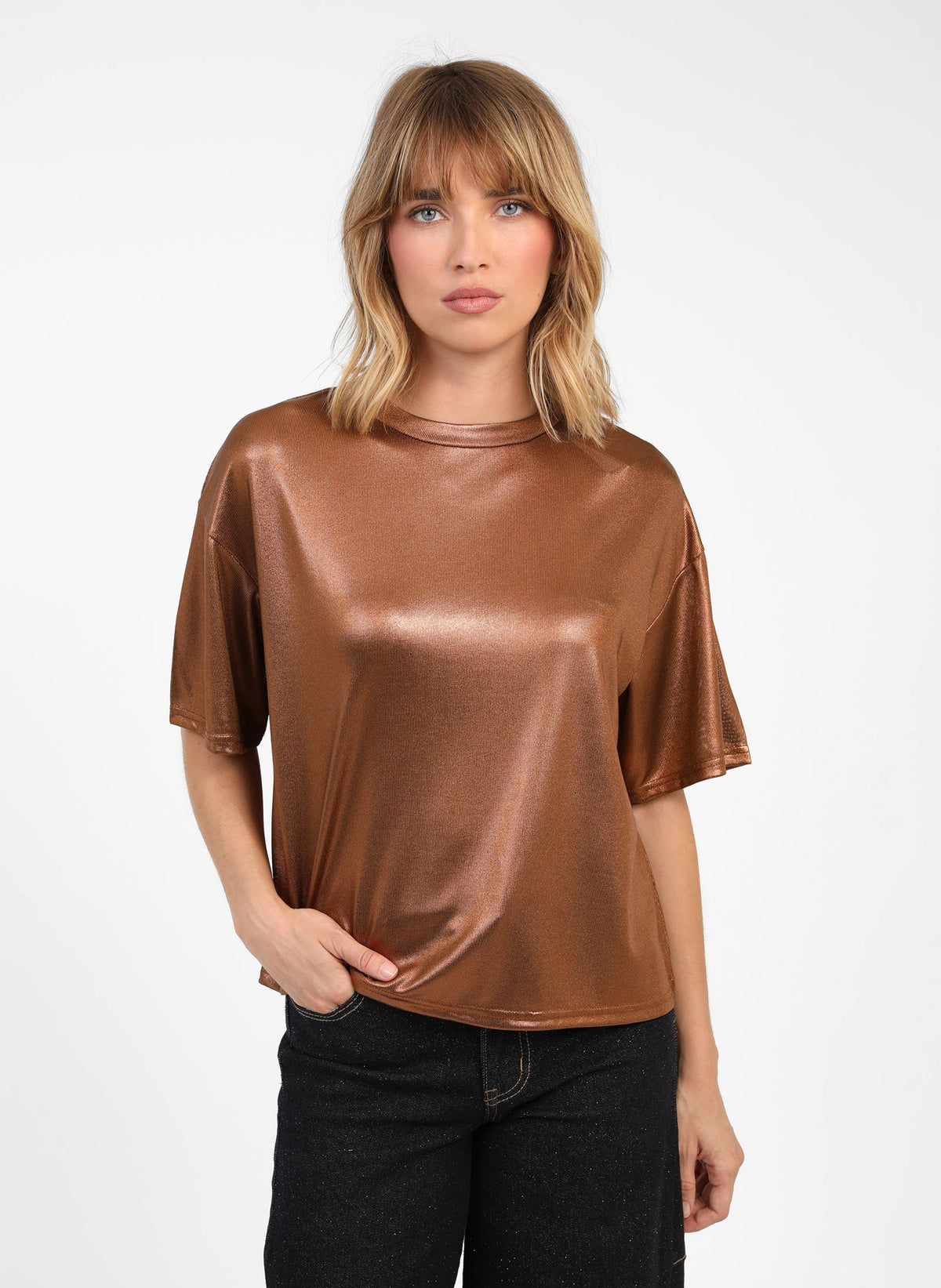 AKOLA T-SHIRT, copper