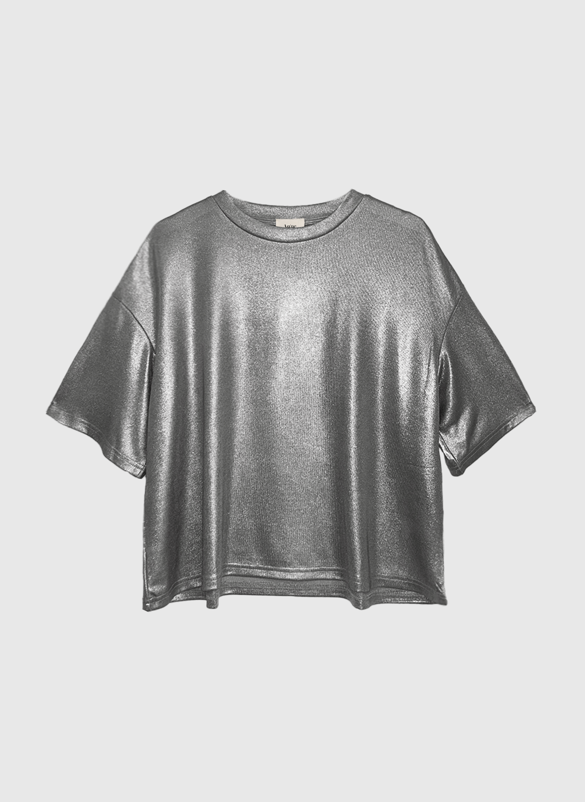 T-SHIRT AKOMILA argent