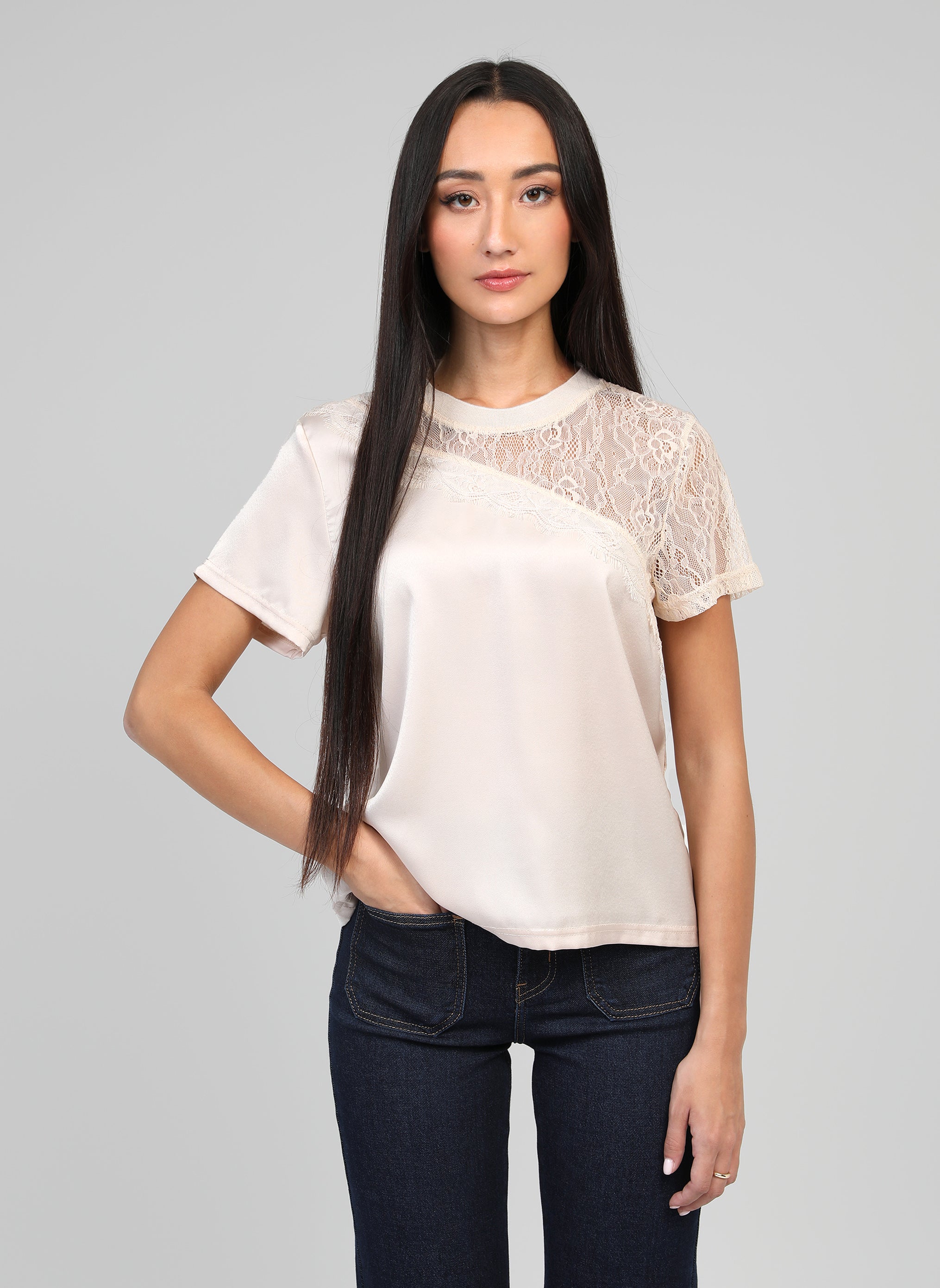 T-SHIRT ALAGA vanille