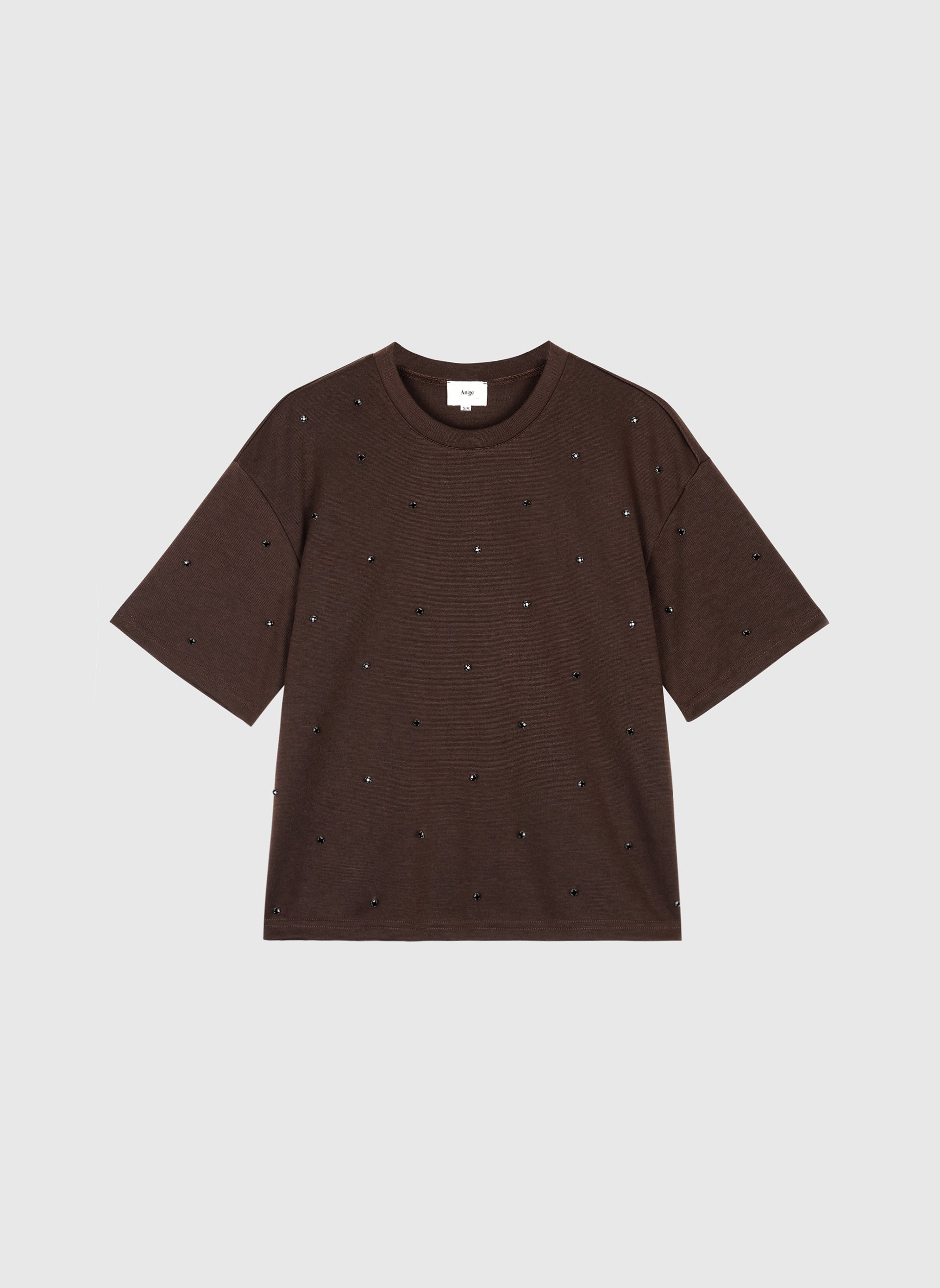 CAMISETA ALIARA marrón