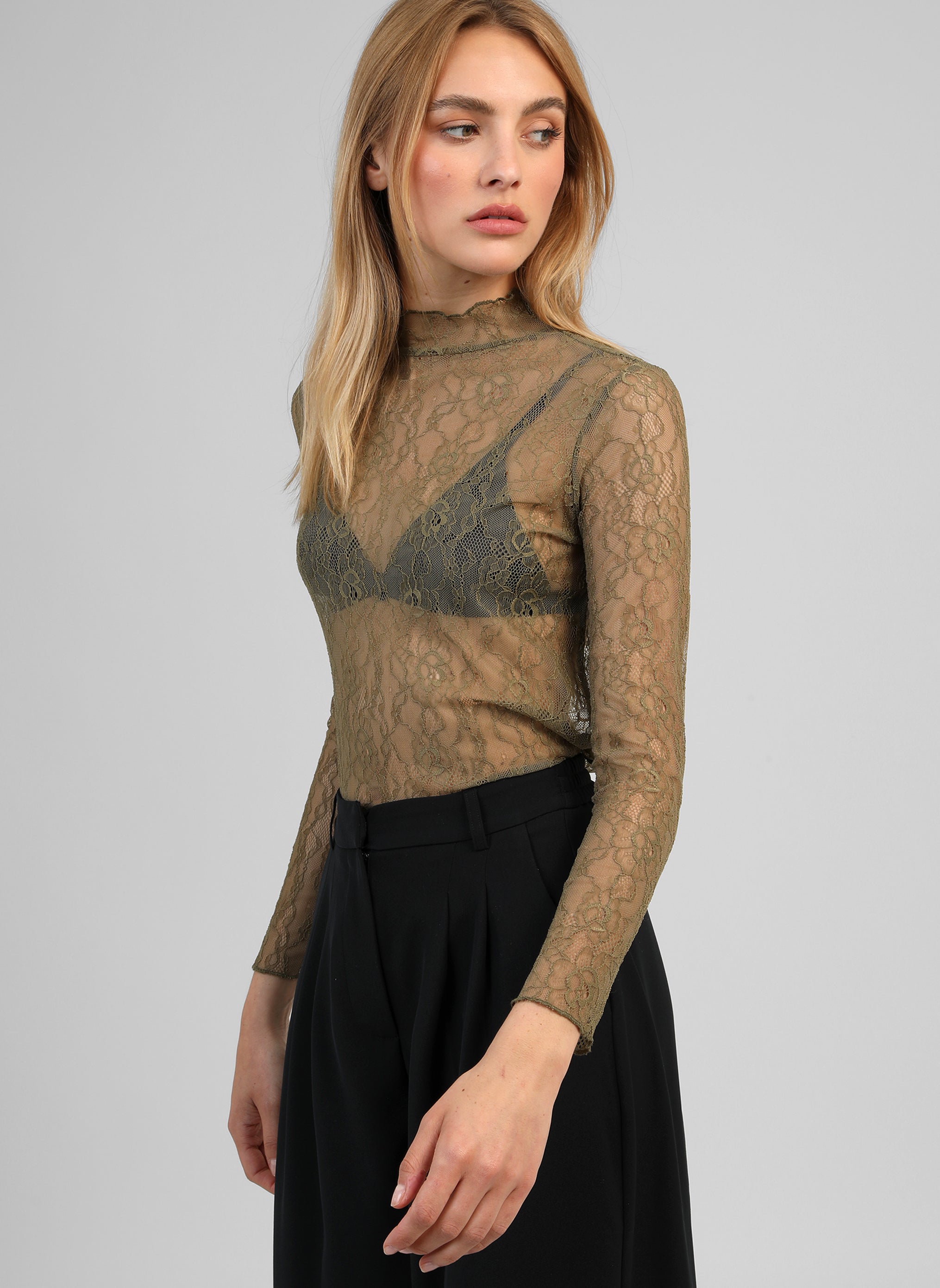 T-SHIRT ALIBANY tilleul